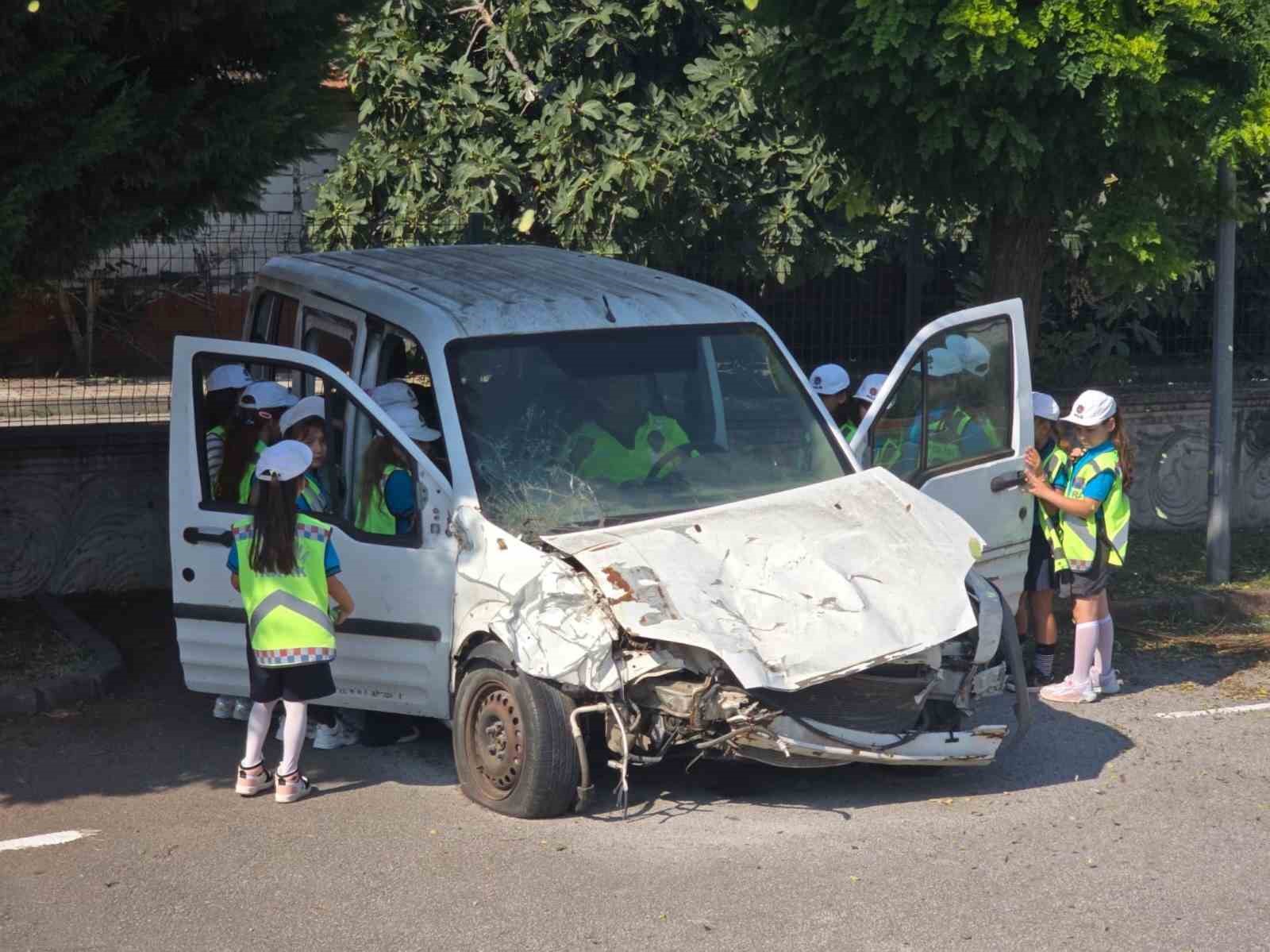 İlkadım’da çocuklar öğreniyor, trafik bilinci gelişiyor