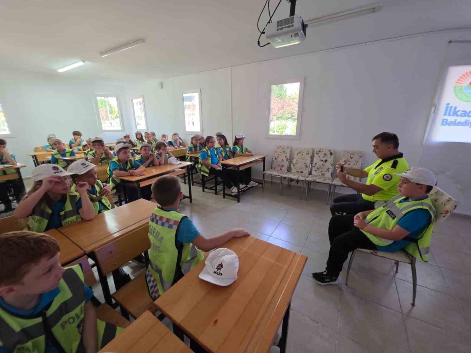İlkadım’da çocuklar öğreniyor, trafik bilinci gelişiyor