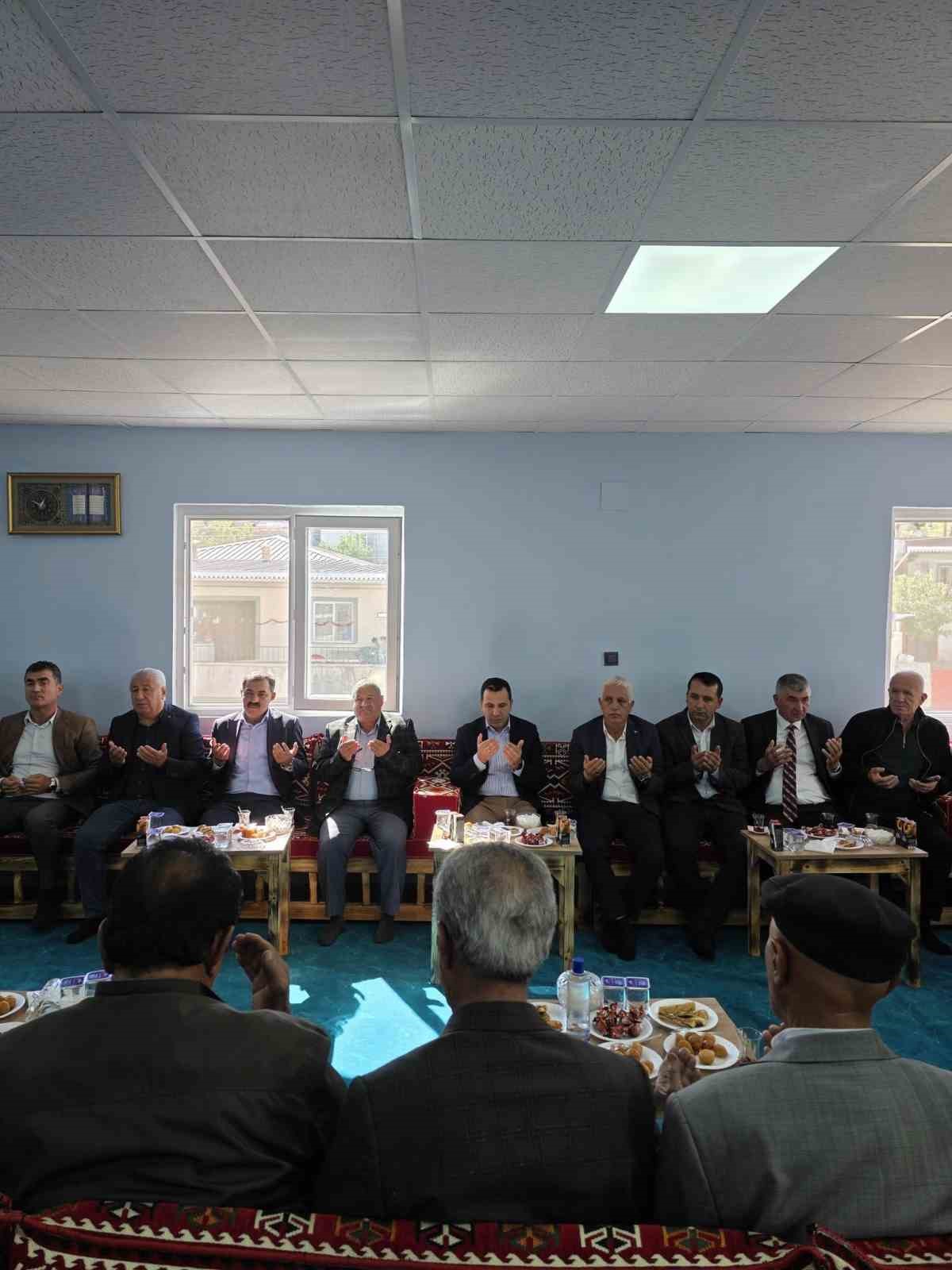 Gedikli Köyü’nde kadın taziye evi hizmete açıldı