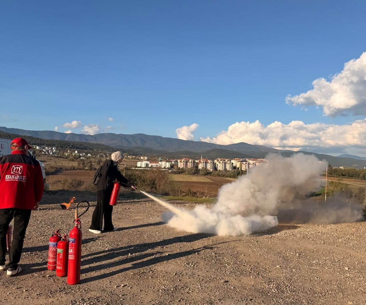 Bolu’da deprem ve yangın tatbikatı gerçekleştirildi