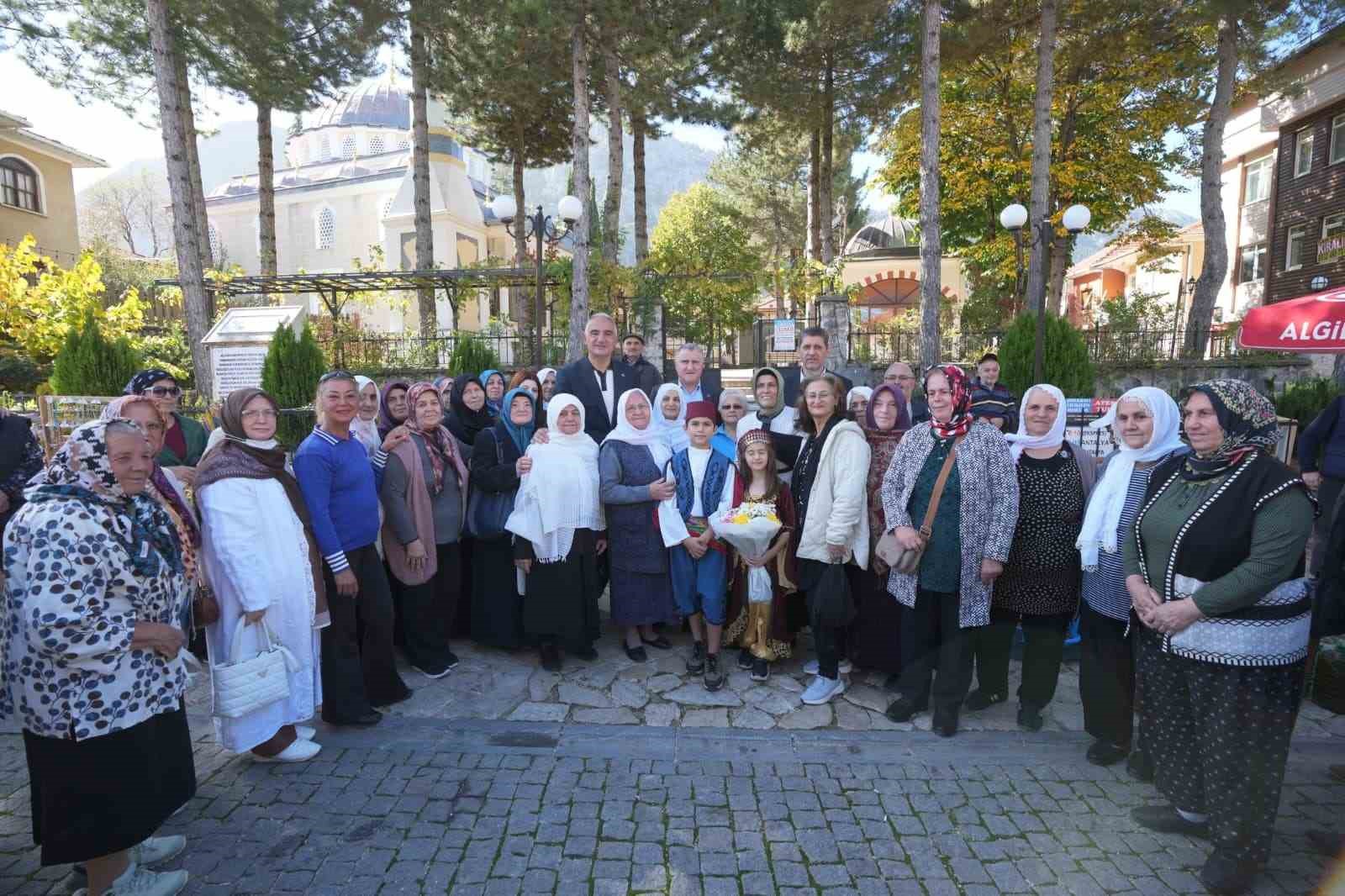 Bakan Ersoy memleketi İbradı’da 2 yeni eserin açılışını yaptı