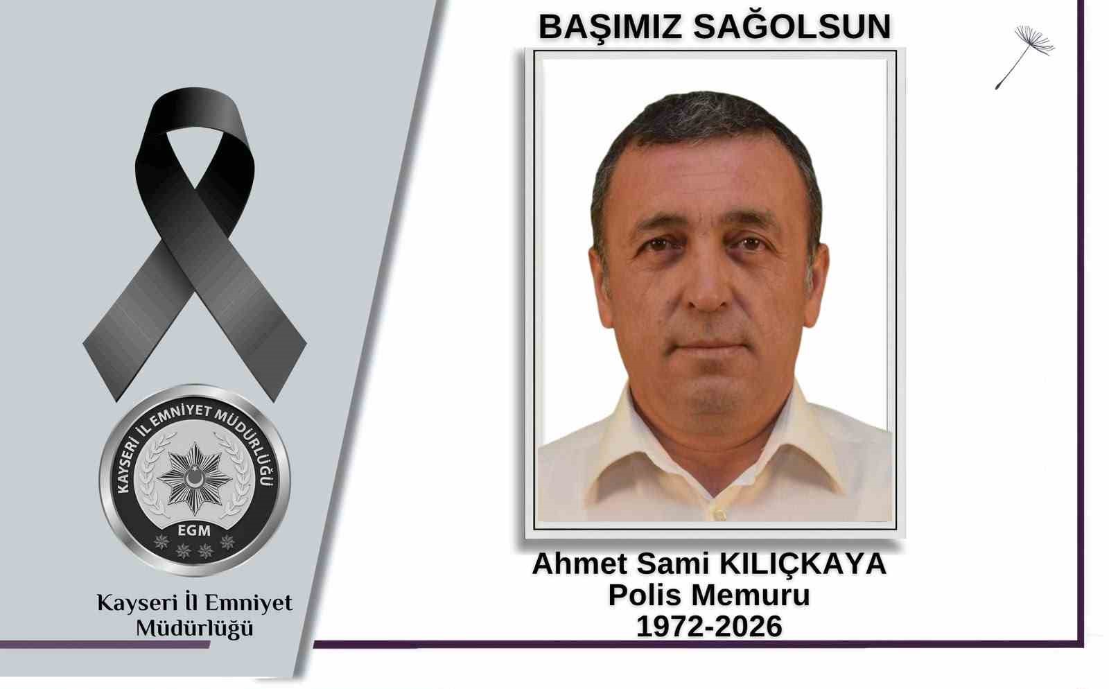 Geçirdiği kaza sonucu hayatını kaybeden polis memuruna son görev