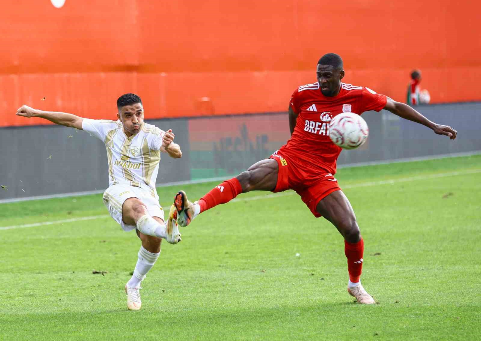 Trendyol 1. Lig: Pendikspor: 2 - Kayserispor: 2