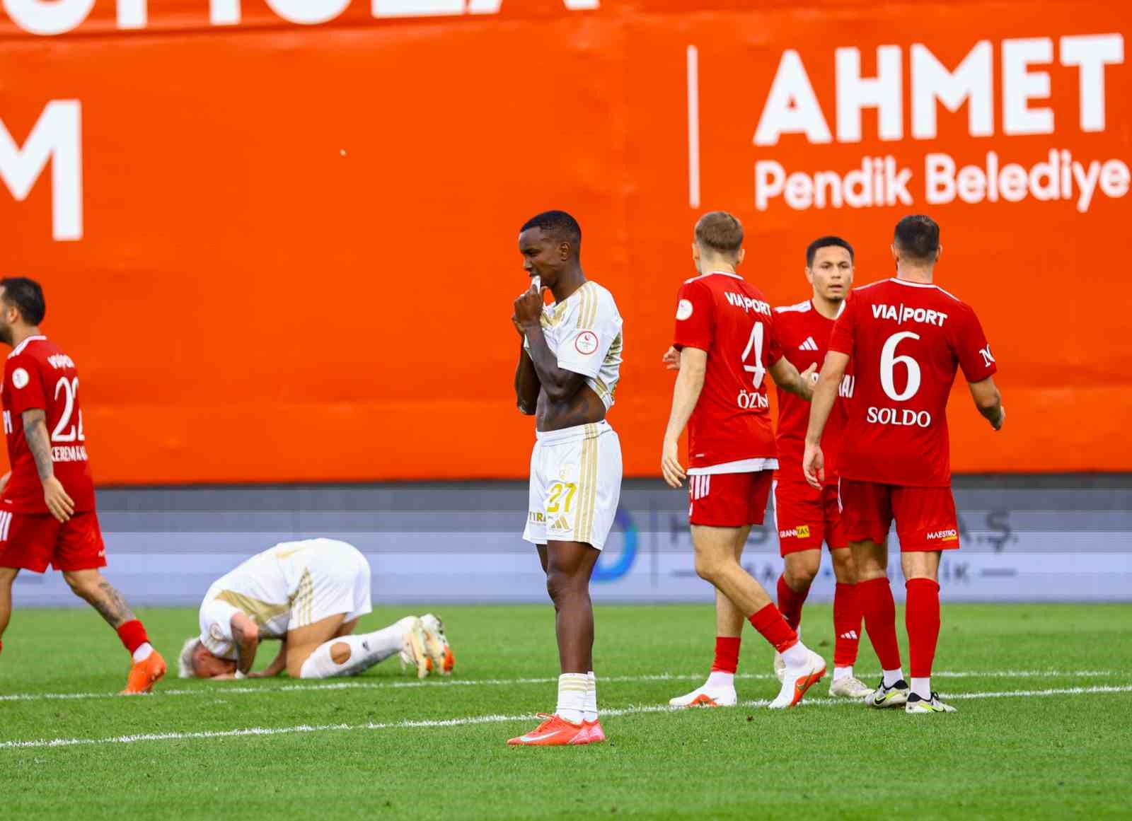 Trendyol 1. Lig: Pendikspor: 2 - Kayserispor: 2