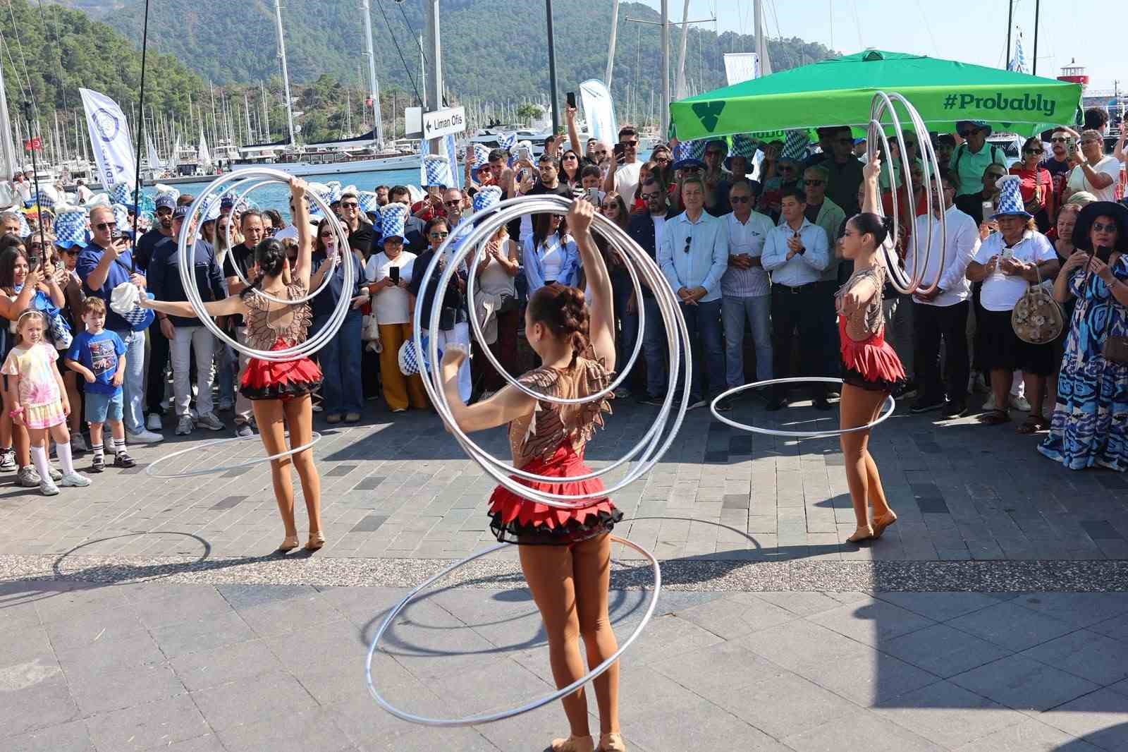 Marmaris’te sonbaharın ritmi Oktoberfest’le yükseldi