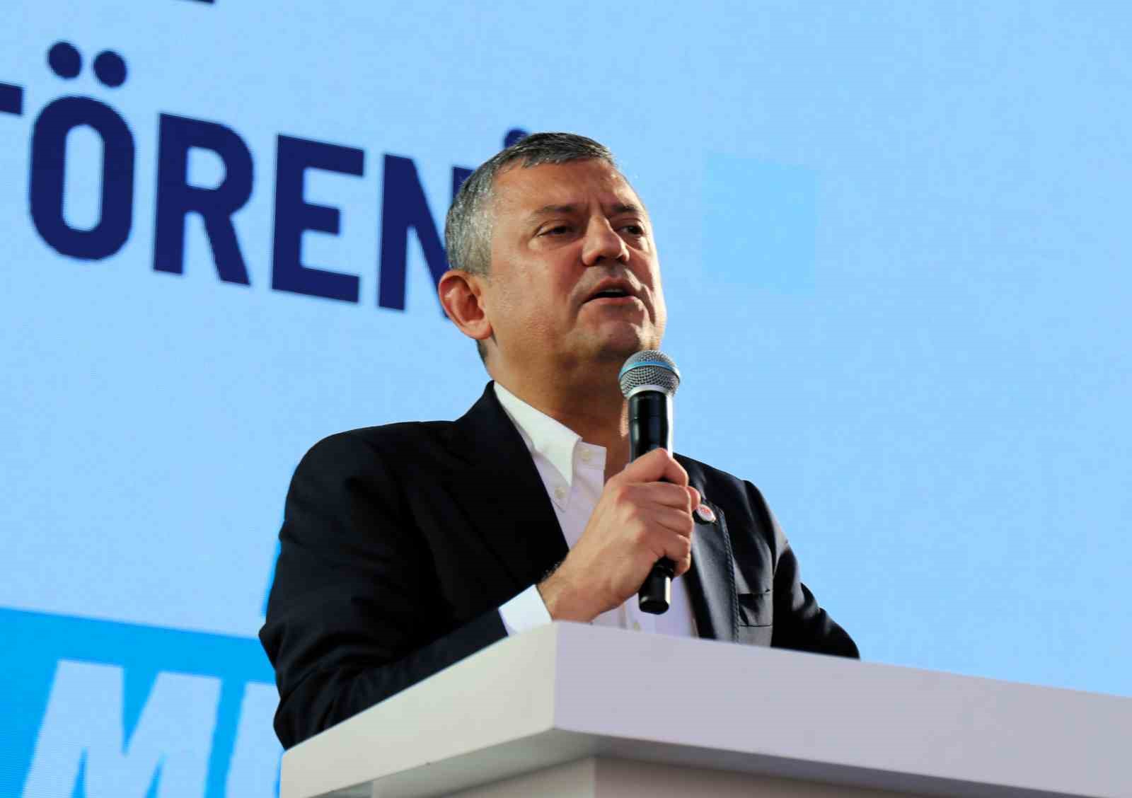 Yeni Parti Genel Başkanı Özel, Denizli’de toplu açılış törenine katıldı