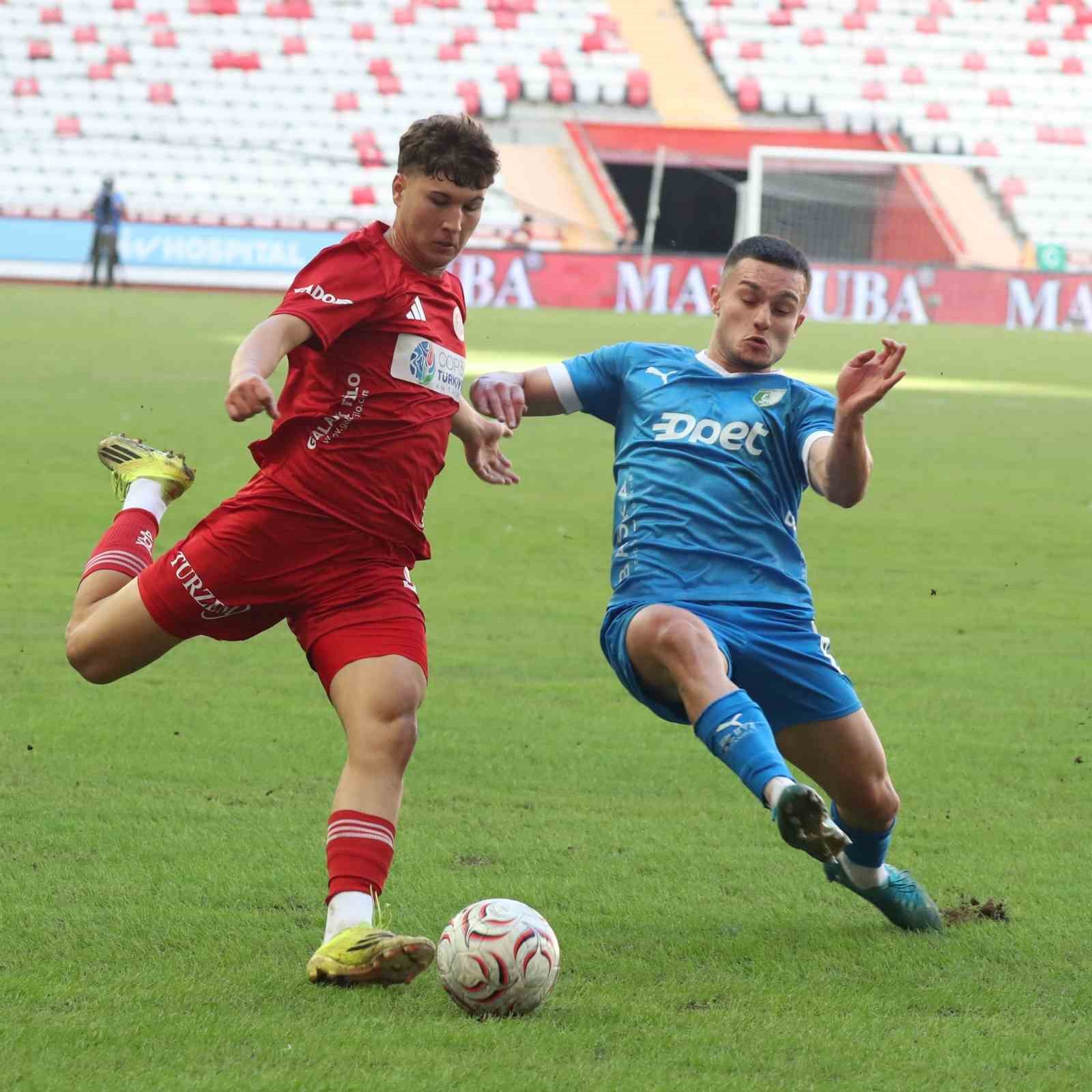 Trendyol 1. Lig: Antalyaspor: 1 - Bodrum FK: 2