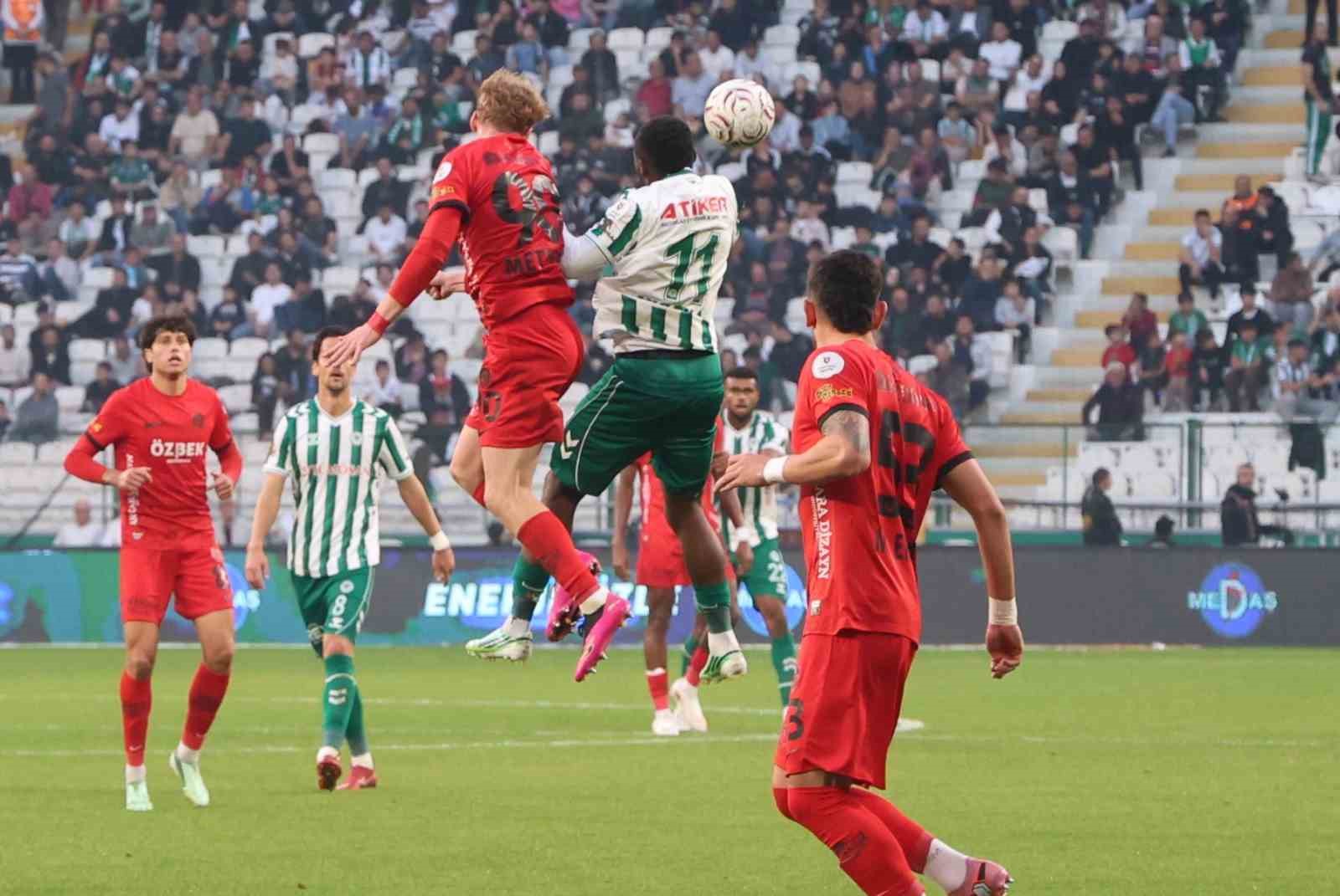 Trendyol Süper Lig: Konyaspor: 2 - Gençlerbirliği: 0 (Maç sonucu)