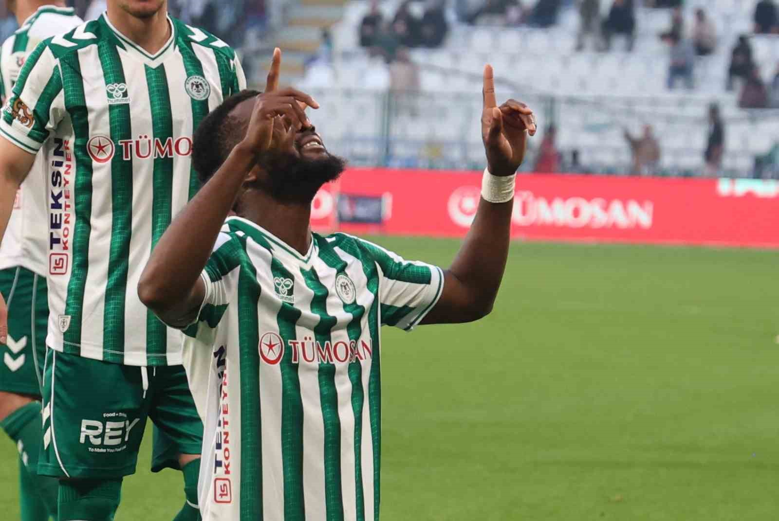 Trendyol Süper Lig: Konyaspor: 2 - Gençlerbirliği: 0 (Maç sonucu)