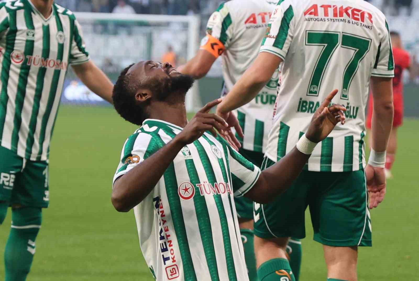 Trendyol Süper Lig: Konyaspor: 2 - Gençlerbirliği: 0 (Maç sonucu)