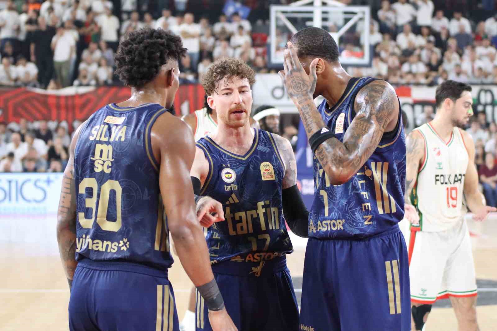 Basketbol Süper Ligi: Karşıyaka: 72 - Fenerbahçe: 97