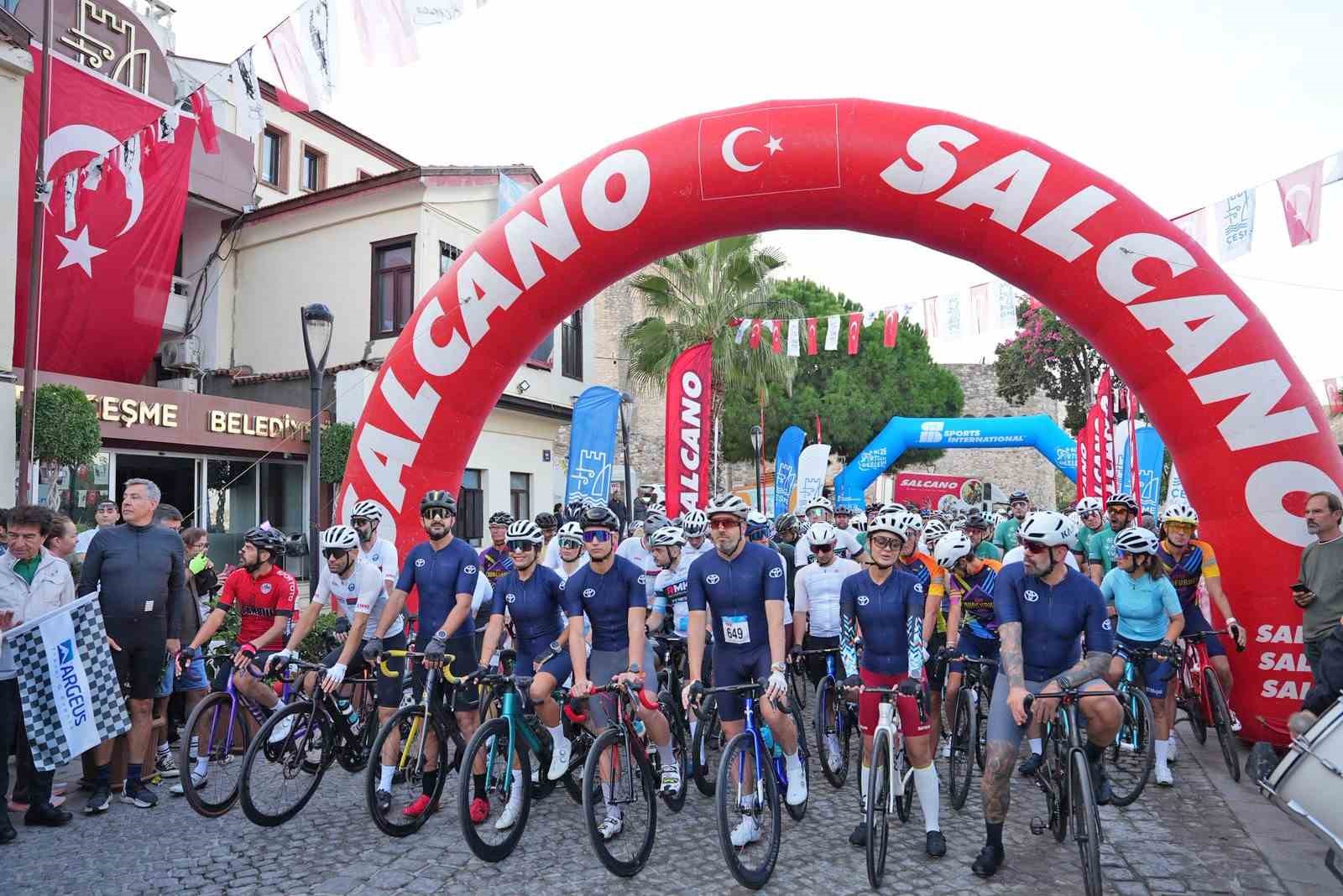 Veloturk Gran Fondo Çeşme by Salcano’da 10’uncu yılın kazananları belli oldu