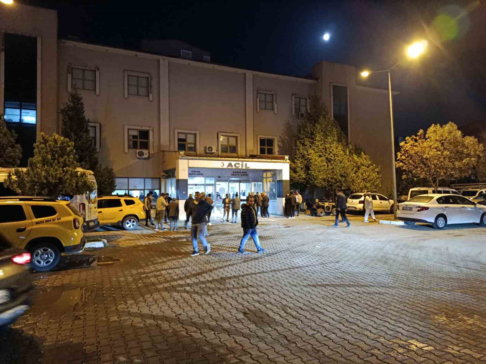 Bingöl’de inşaat iskelesinden düşen işçi yaralandı