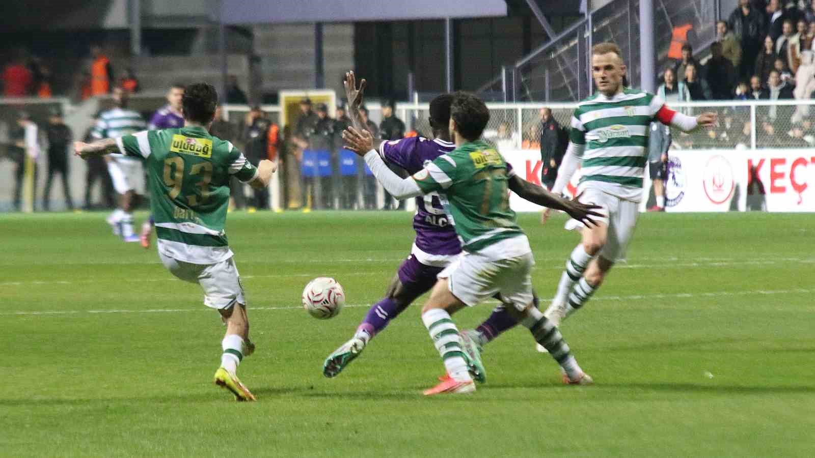 Trendyol 1. Lig: Ankara Keçiörengücü: 2 - Bursaspor: 4