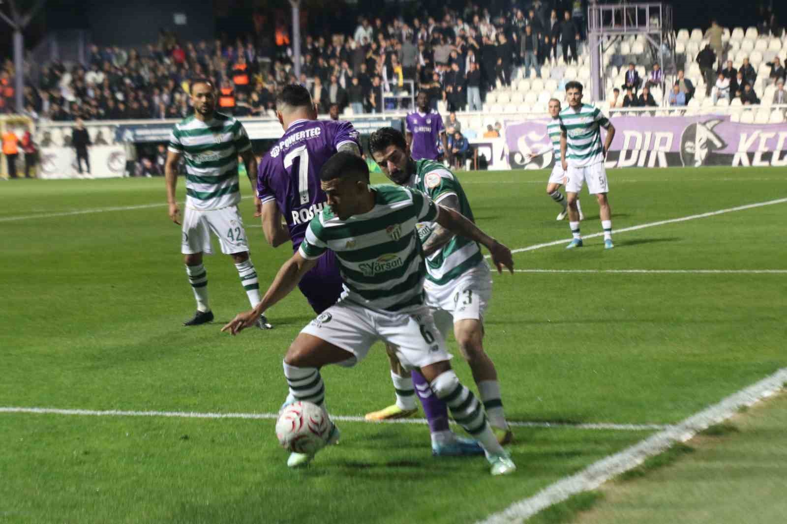 Trendyol 1. Lig: Ankara Keçiörengücü: 2 - Bursaspor: 4