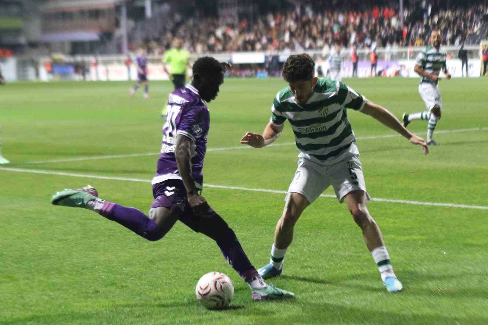 Trendyol 1. Lig: Ankara Keçiörengücü: 2 - Bursaspor: 4