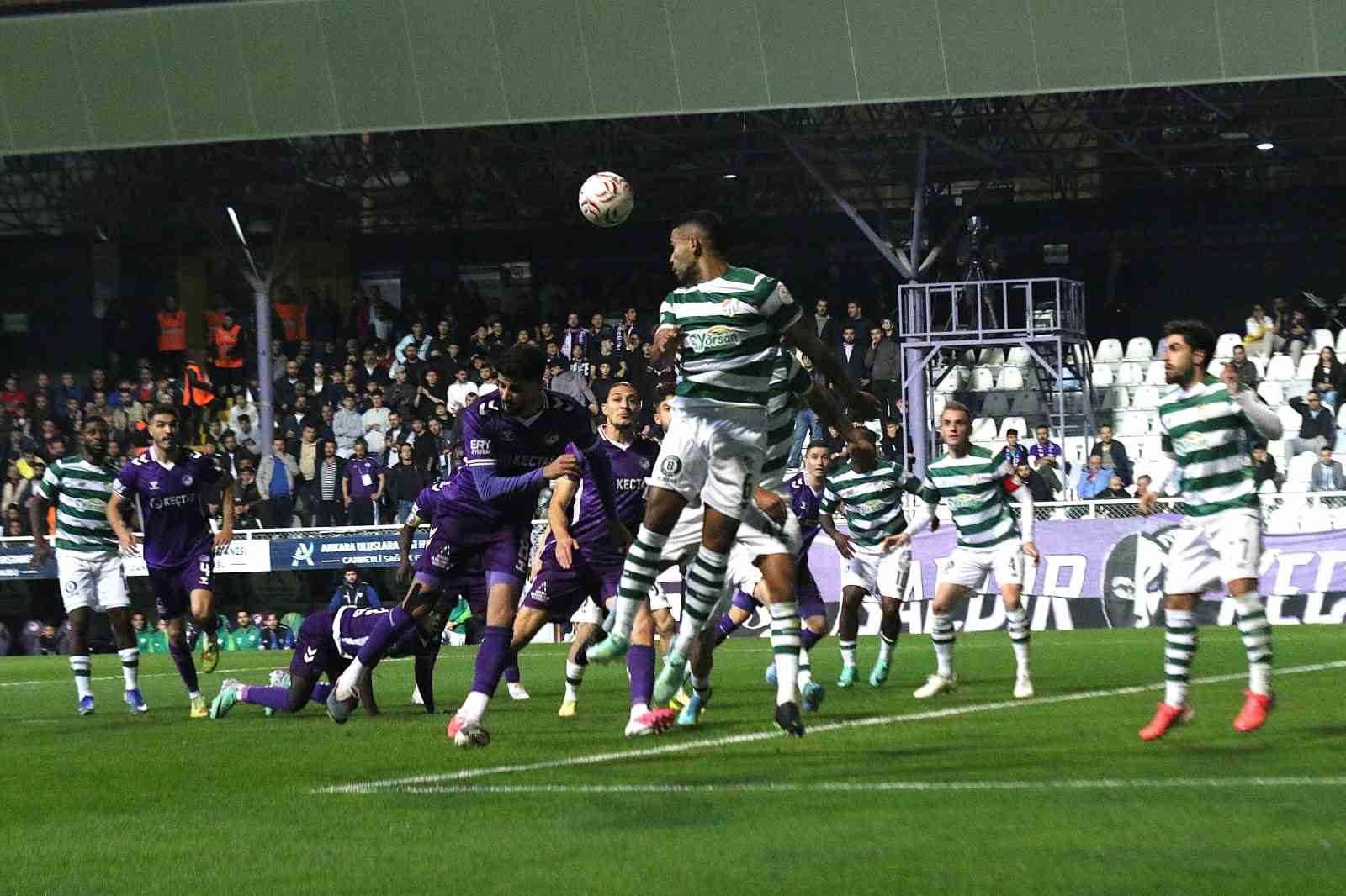Trendyol 1. Lig: Ankara Keçiörengücü: 2 - Bursaspor: 4