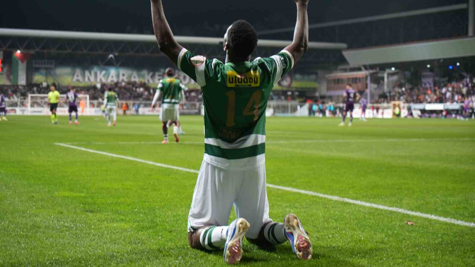 Trendyol 1. Lig: Ankara Keçiörengücü: 2 - Bursaspor: 4
