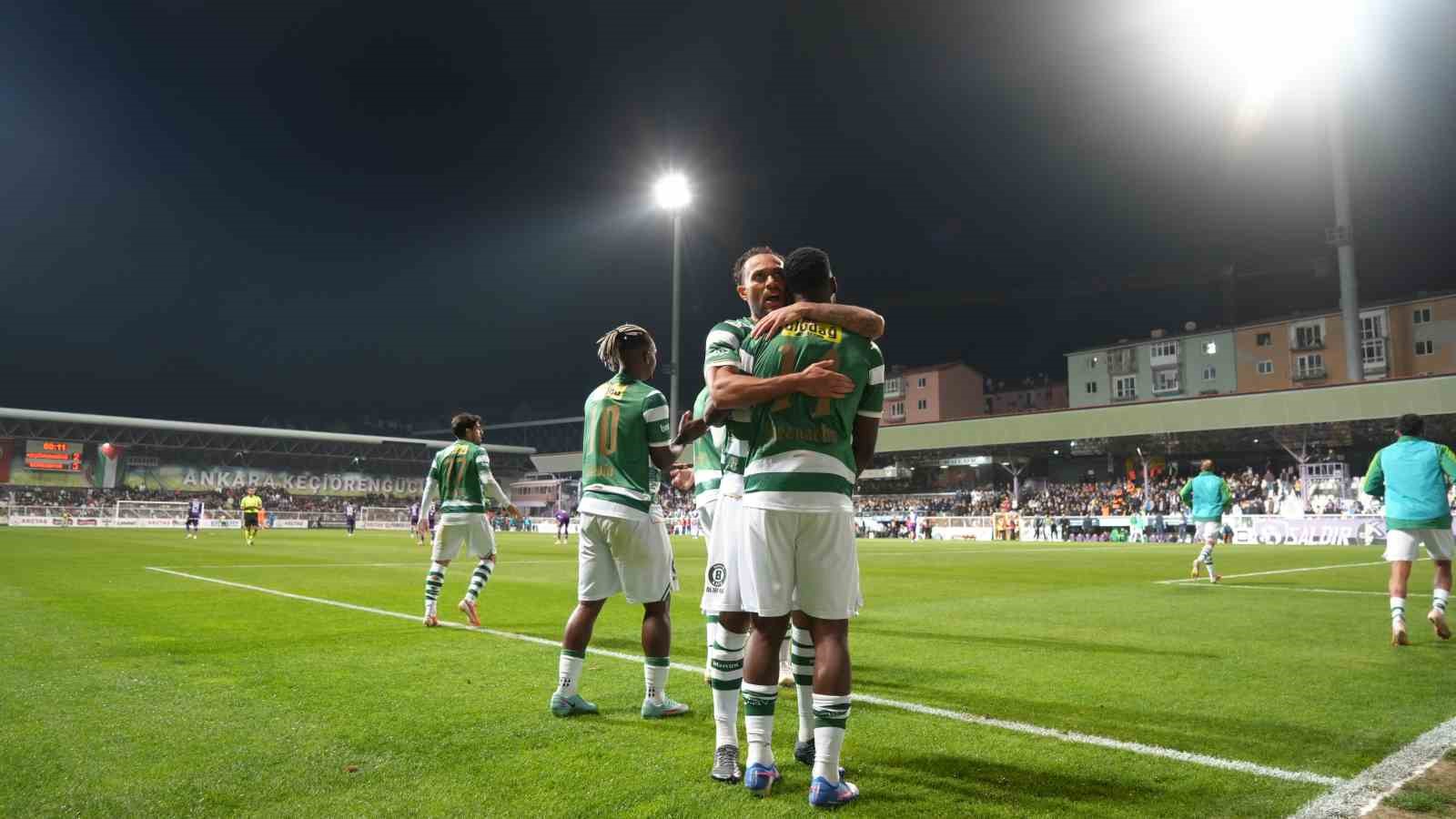 Trendyol 1. Lig: Ankara Keçiörengücü: 2 - Bursaspor: 4