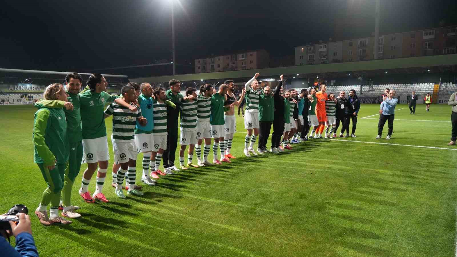 Trendyol 1. Lig: Ankara Keçiörengücü: 2 - Bursaspor: 4