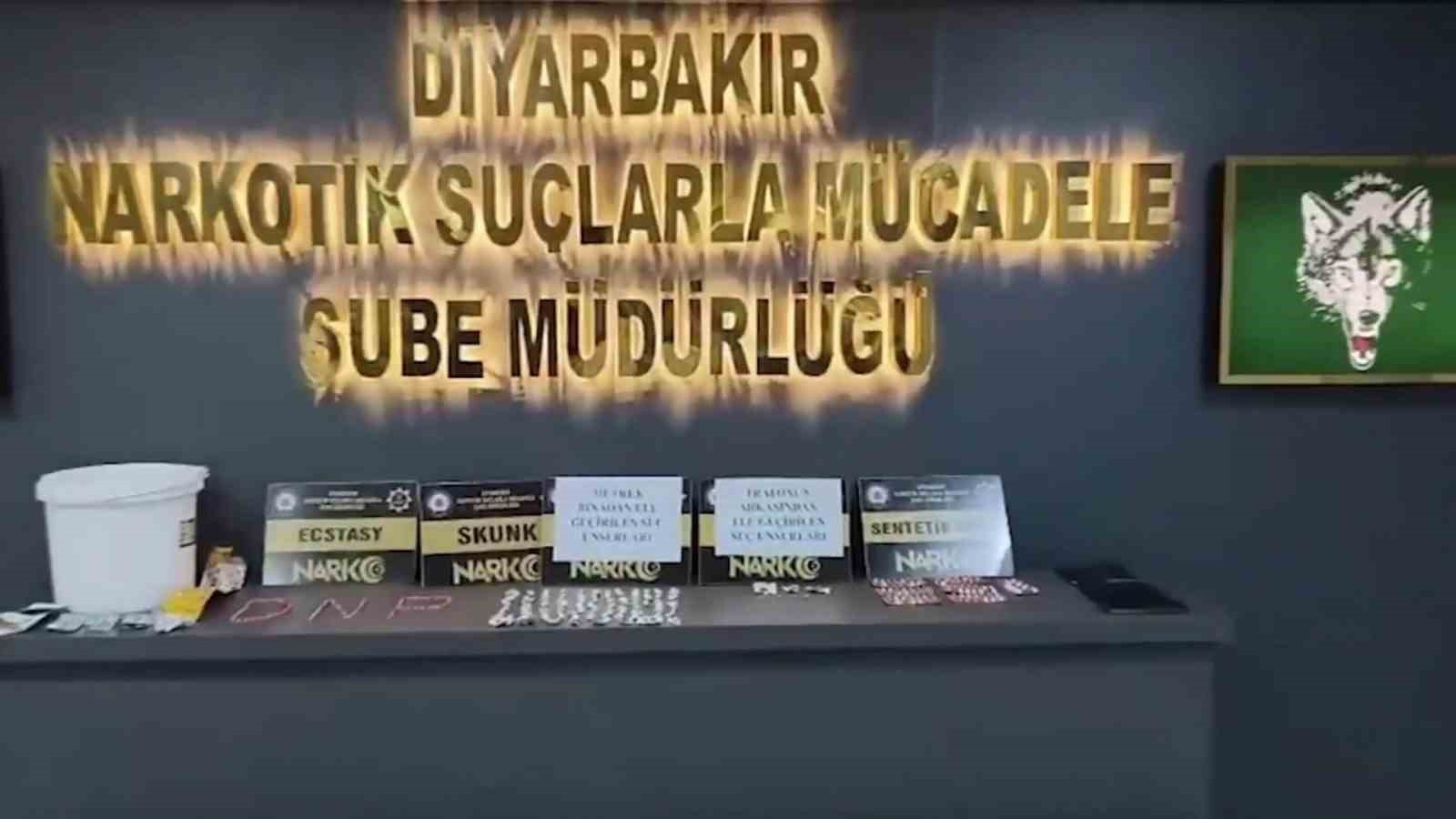 Diyarbakır’da asayiş uygulamaları: Uyuşturucuyu buğday torbalarında gizlemişler