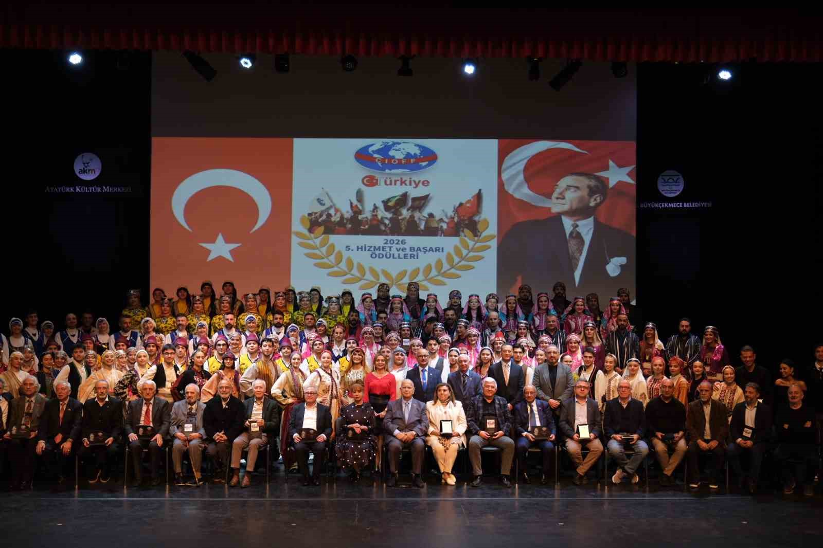 CIOFF Türkiye 5. Hizmet ve Başarı Ödülleri Büyükçekmece’de sahiplerini buldu