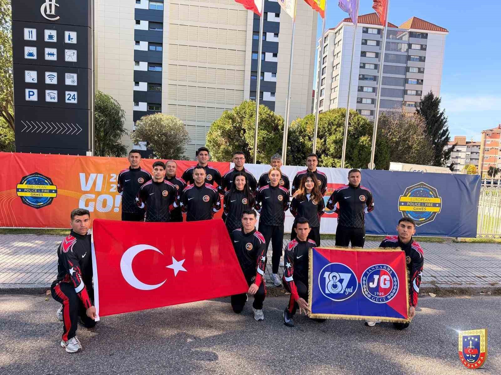 Jandarma Gücü, İspanya’dan 101 madalya ile döndü