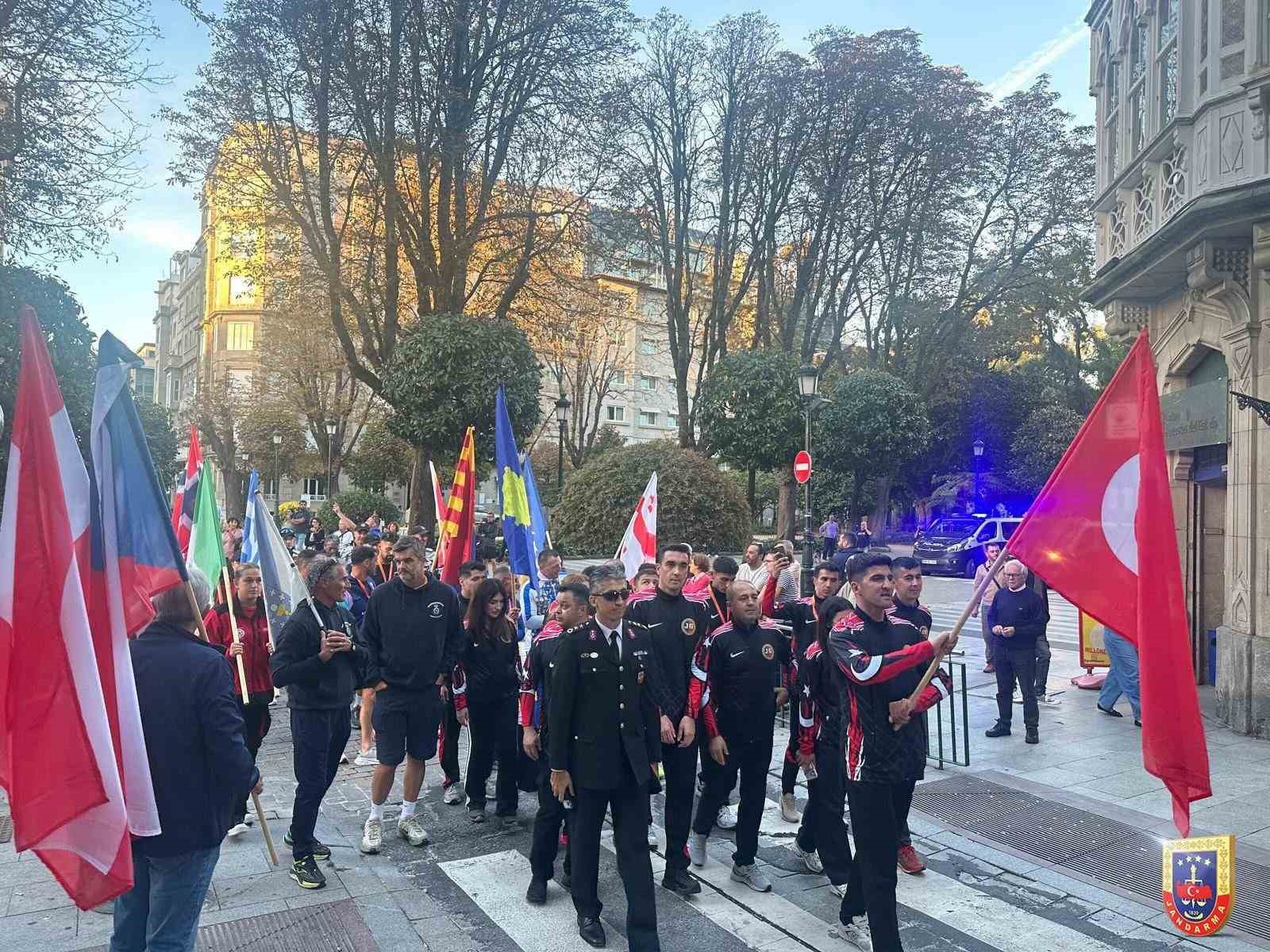 Jandarma Gücü, İspanya’dan 101 madalya ile döndü