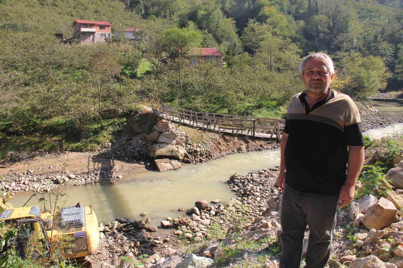 15 yıllık köprü mücadelesini kazandılar, köprünün yenilenmesi için çalışmalar başladı