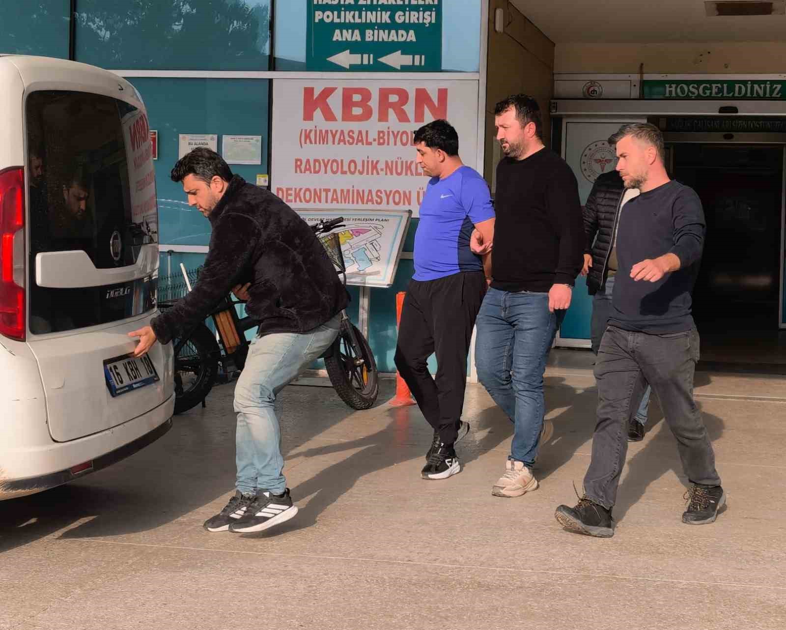 İnegöl’de 30 yıl hapis cezası bulunan hırsızlık şüphelisi yakalandı