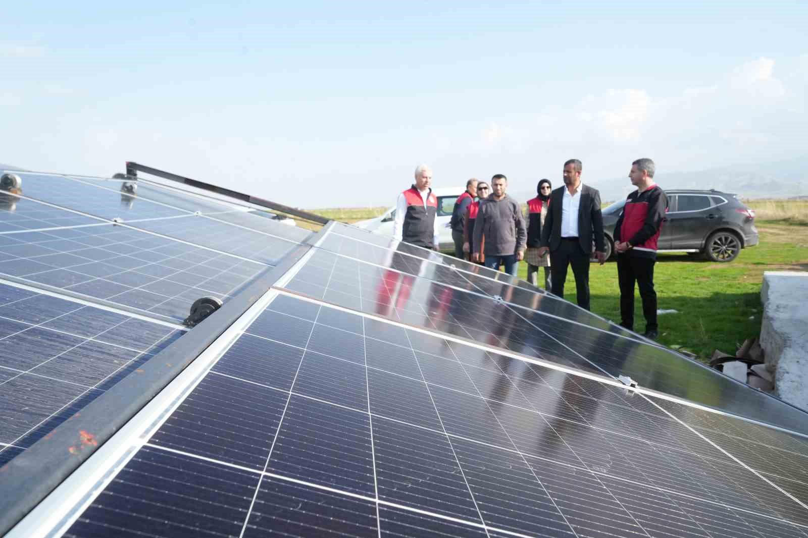 Muş’ta güneş enerjili sulama sistemiyle yakıt maliyeti azalacak