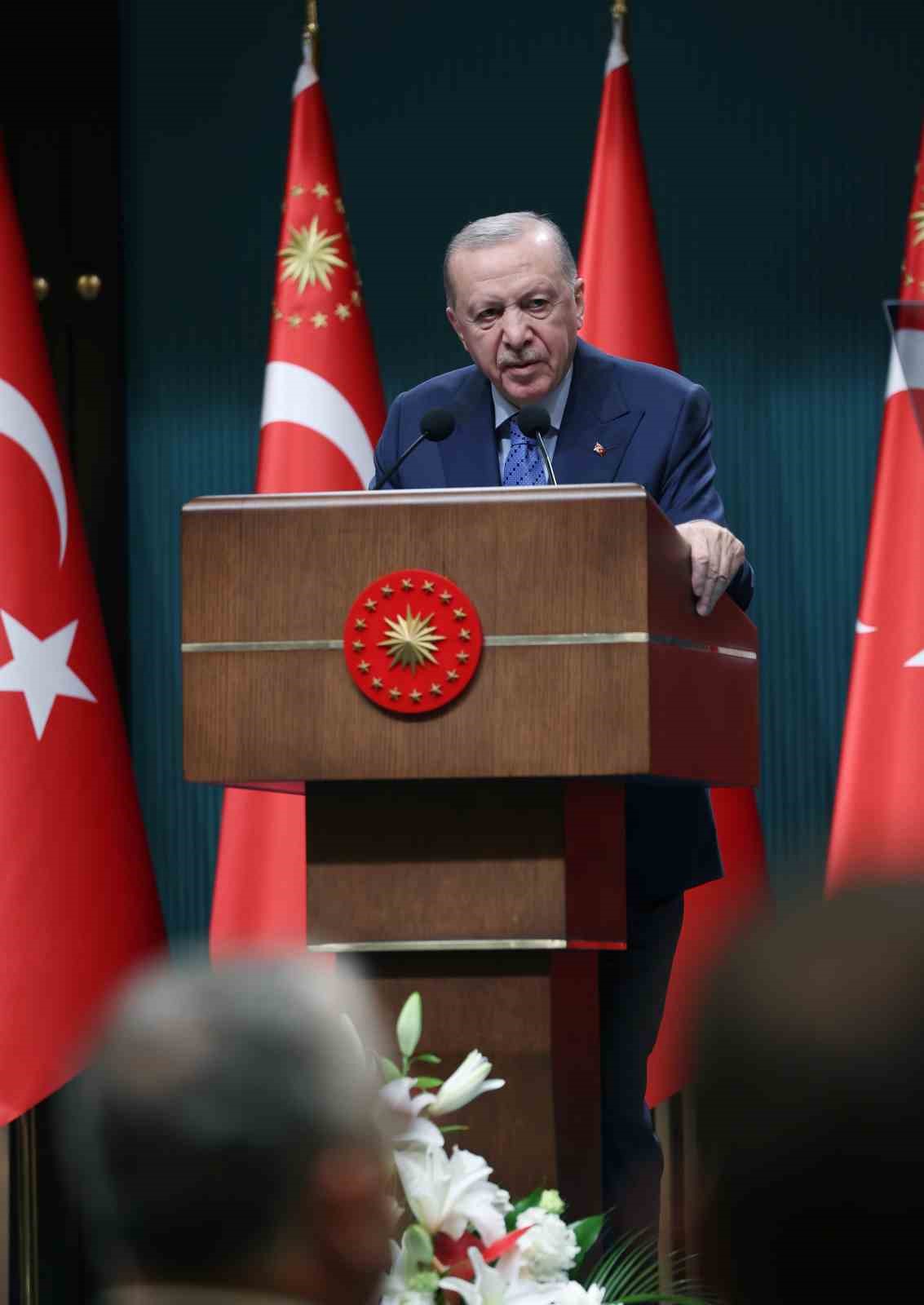 Cumhurbaşkanı Erdoğan: "Siyasette de dış politikada da tek pusulamız Türkiye’nin çıkarlarıdır"