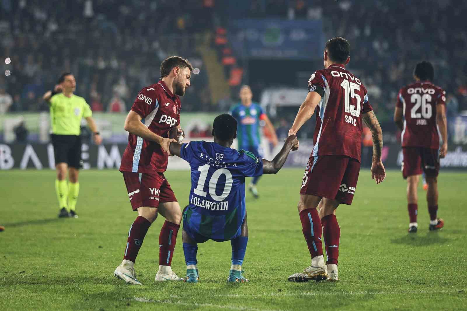 Trendyol Süper Lig: Çaykur Rizespor: 3 - Trabzonspor: 4 (Maç sonucu)