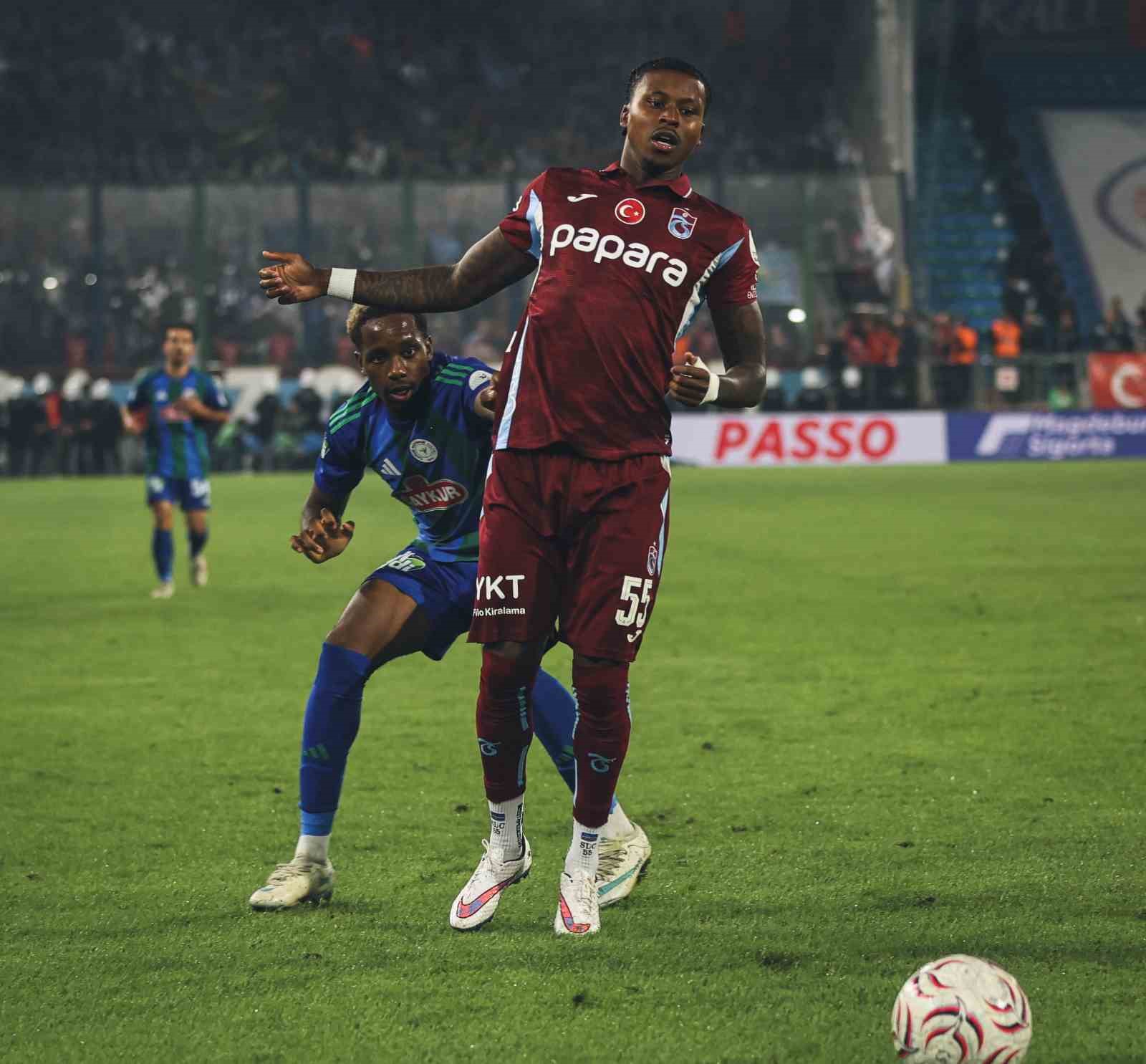 Trendyol Süper Lig: Çaykur Rizespor: 3 - Trabzonspor: 4 (Maç sonucu)