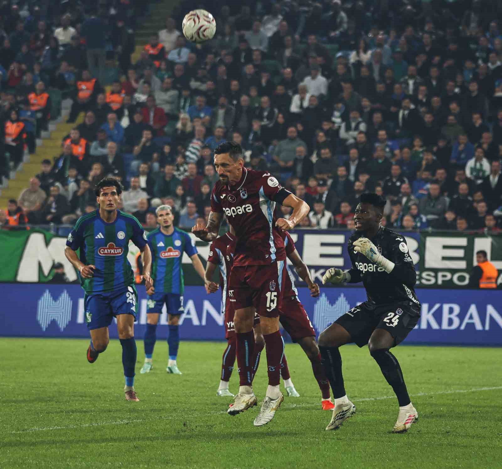 Trendyol Süper Lig: Çaykur Rizespor: 3 - Trabzonspor: 4 (Maç sonucu)