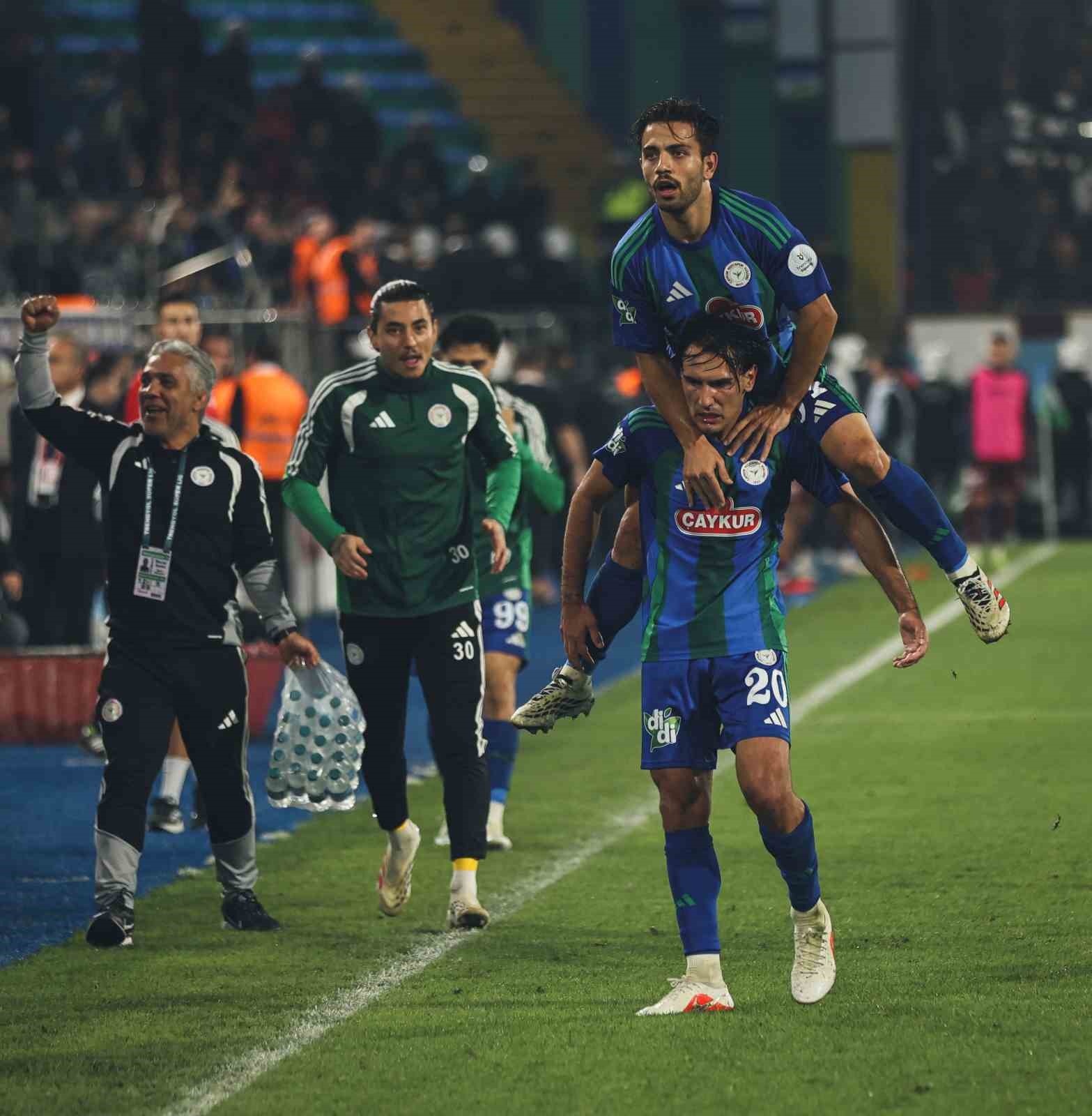 Trendyol Süper Lig: Çaykur Rizespor: 3 - Trabzonspor: 4 (Maç sonucu)