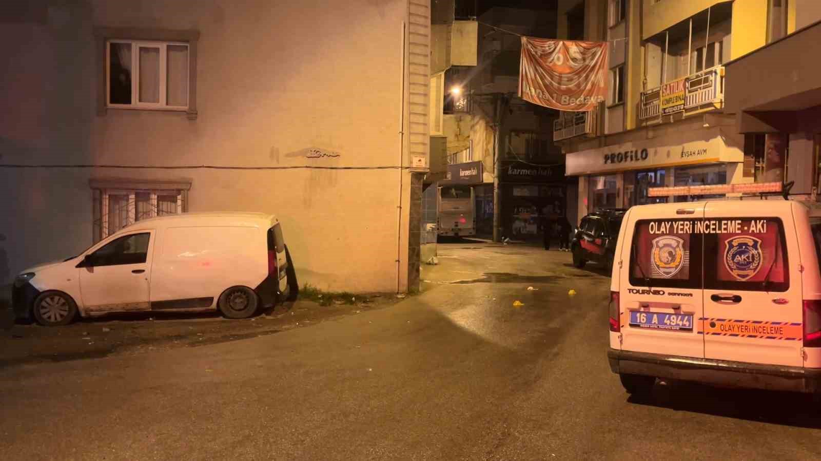 Bursa’da iki grup arasında silahlı kavga: 1 yaralı