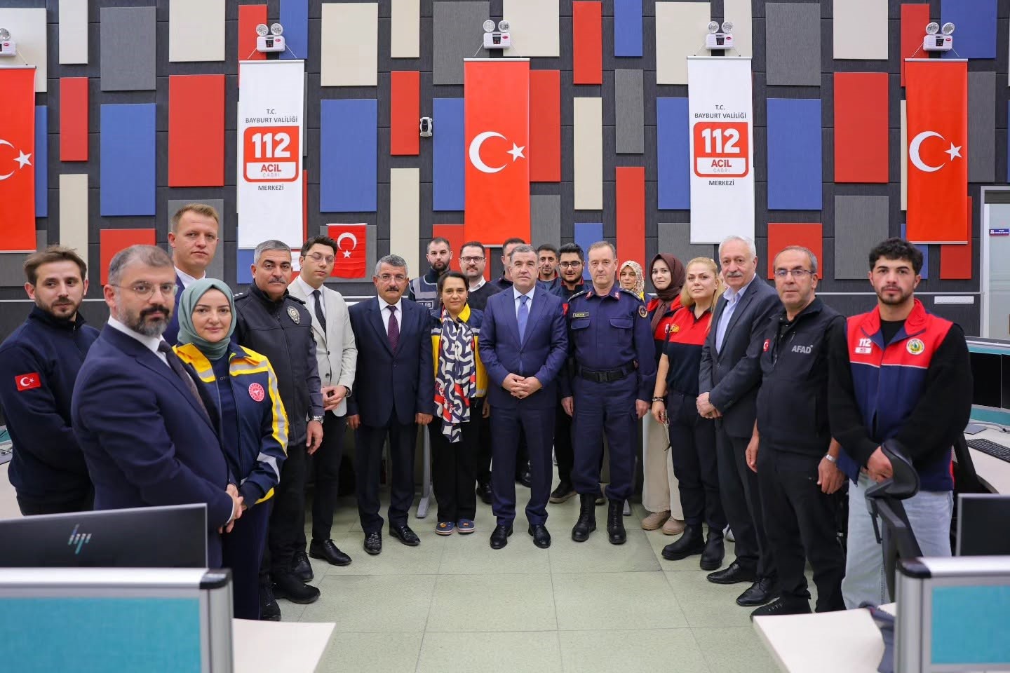 Bayburt’ta 112 Acil Çağrı Merkezi Koordinasyon Toplantısı yapıldı