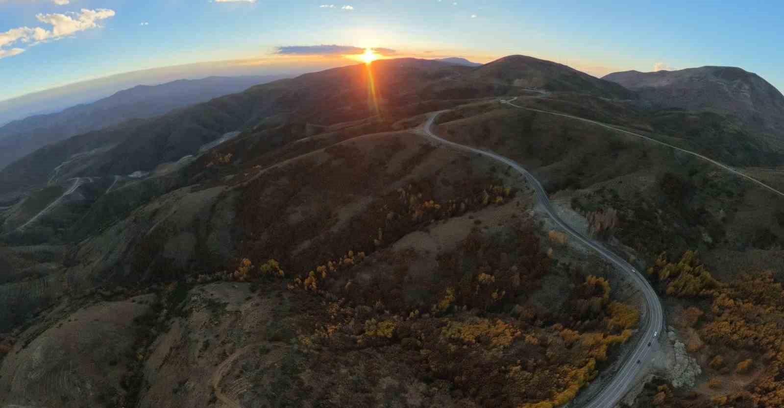 Kop Dağı’nda sonbahar renkleri mest etti