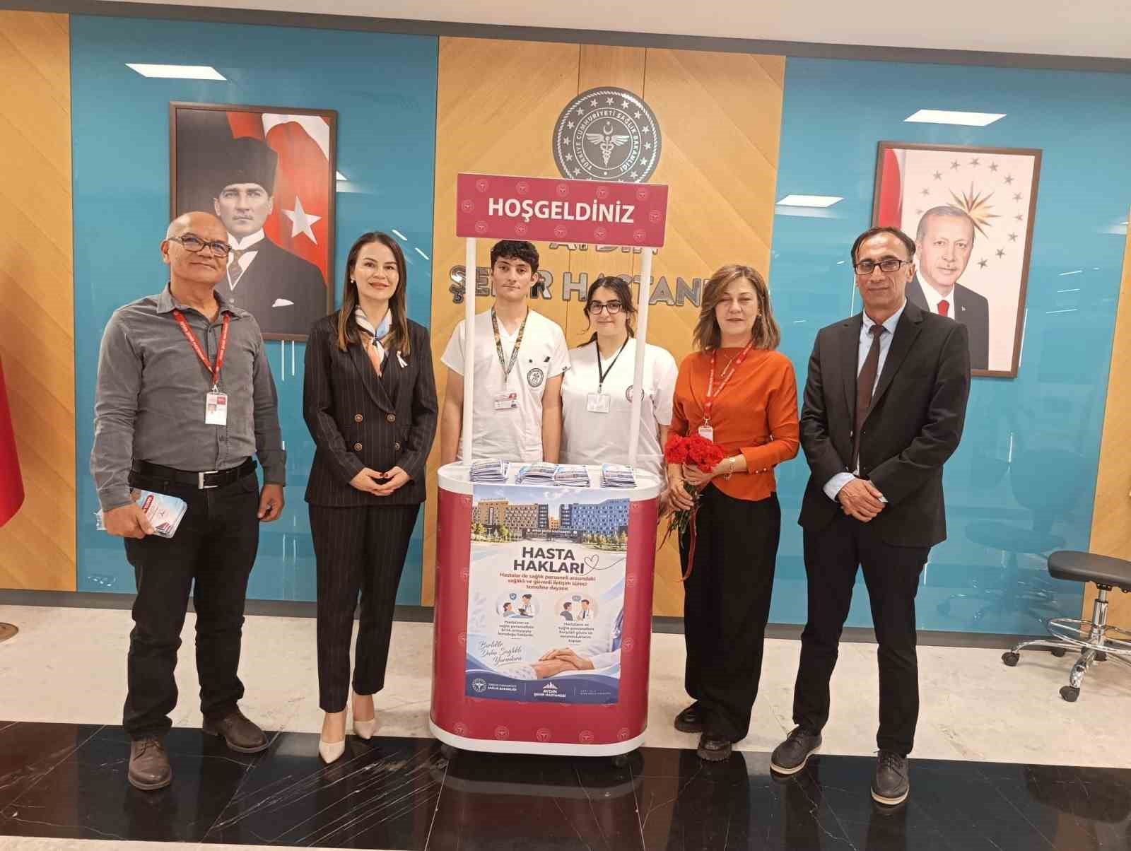 Aydın Şehir Hastanesi’nde hasta hakları anlatıldı