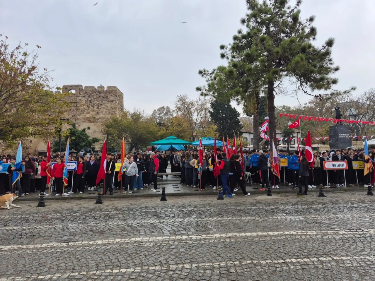 Sinop’ta Cumhuriyet Bayramı tören provası
