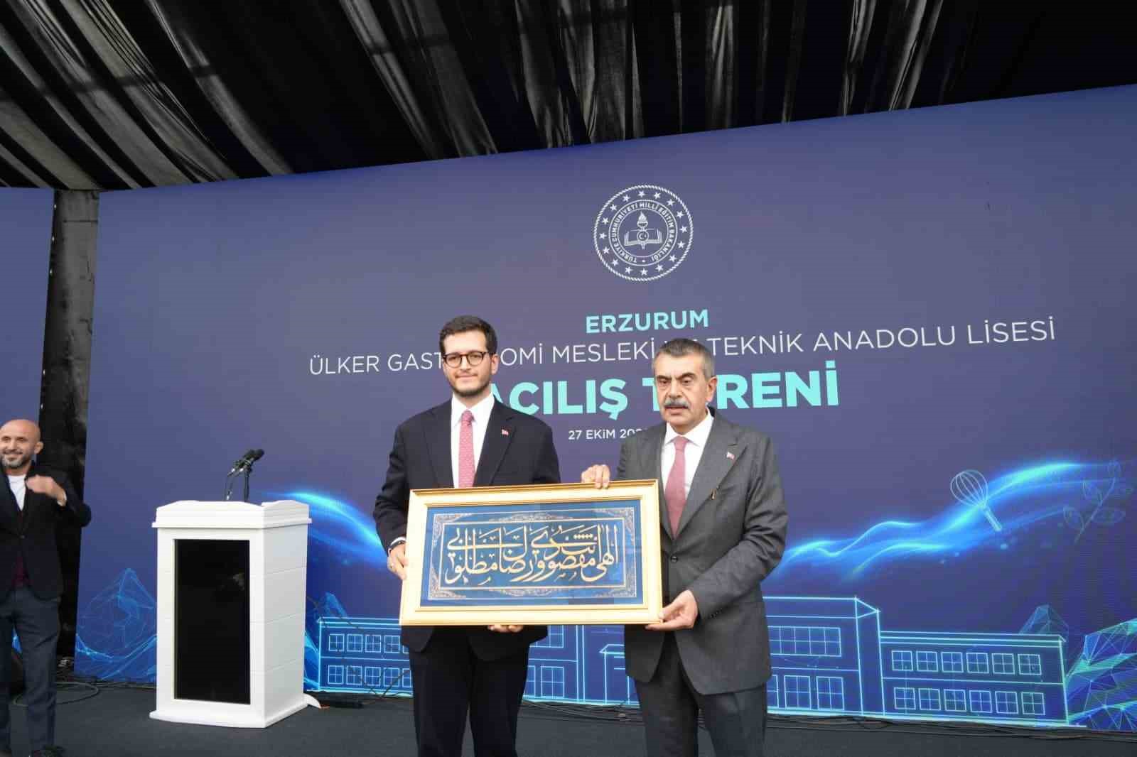 Erzurum’da Türkiye Gastronomi Liseleri Projesi’nin ilk adımı atıldı