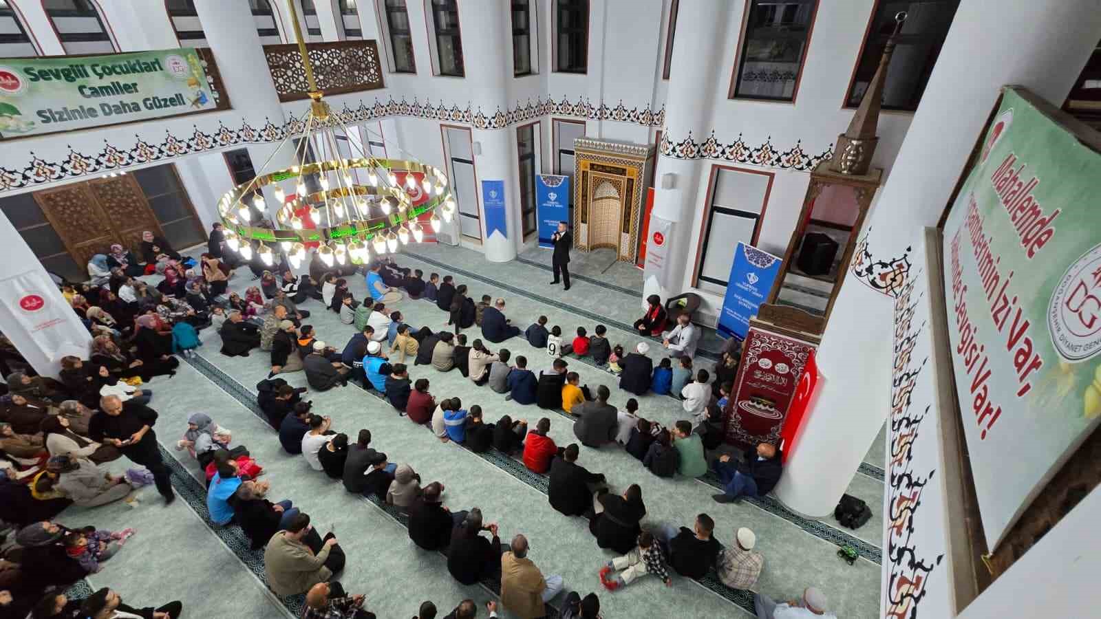 Doğanşehir’de cami-aile buluşması programı düzenlendi