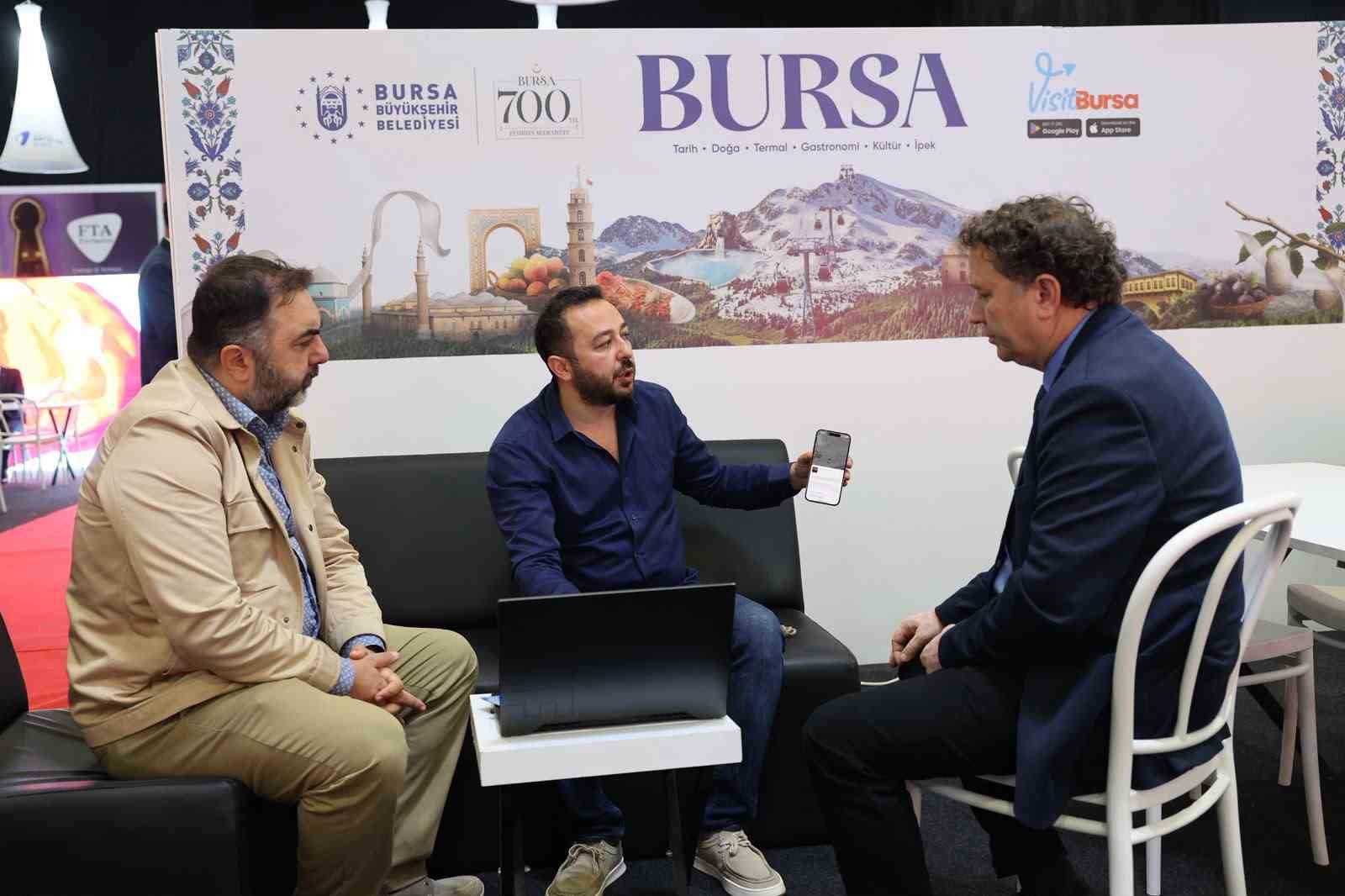 Uluslararası fuarda Bursa’ya yoğun ilgi