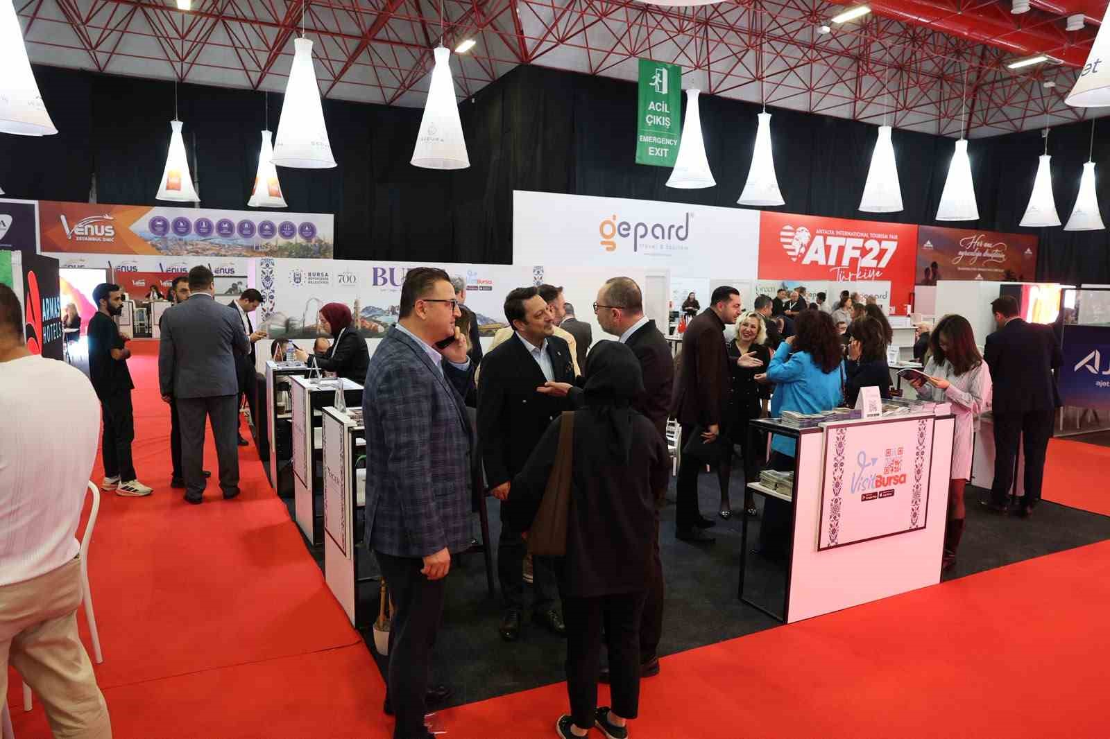 Uluslararası fuarda Bursa’ya yoğun ilgi