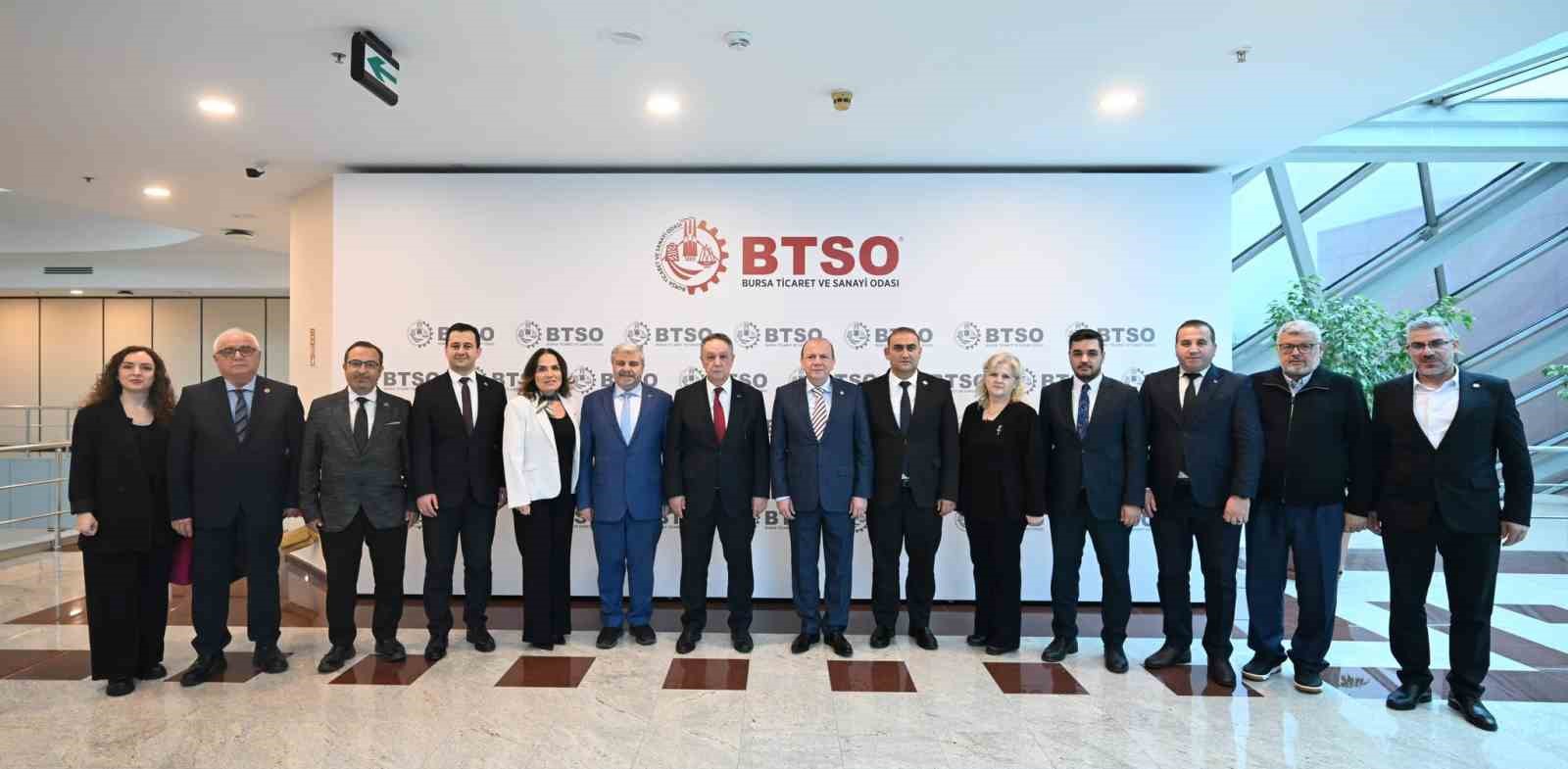 Alfatlı’dan BTSO’ya hayırlı olsun ziyareti
