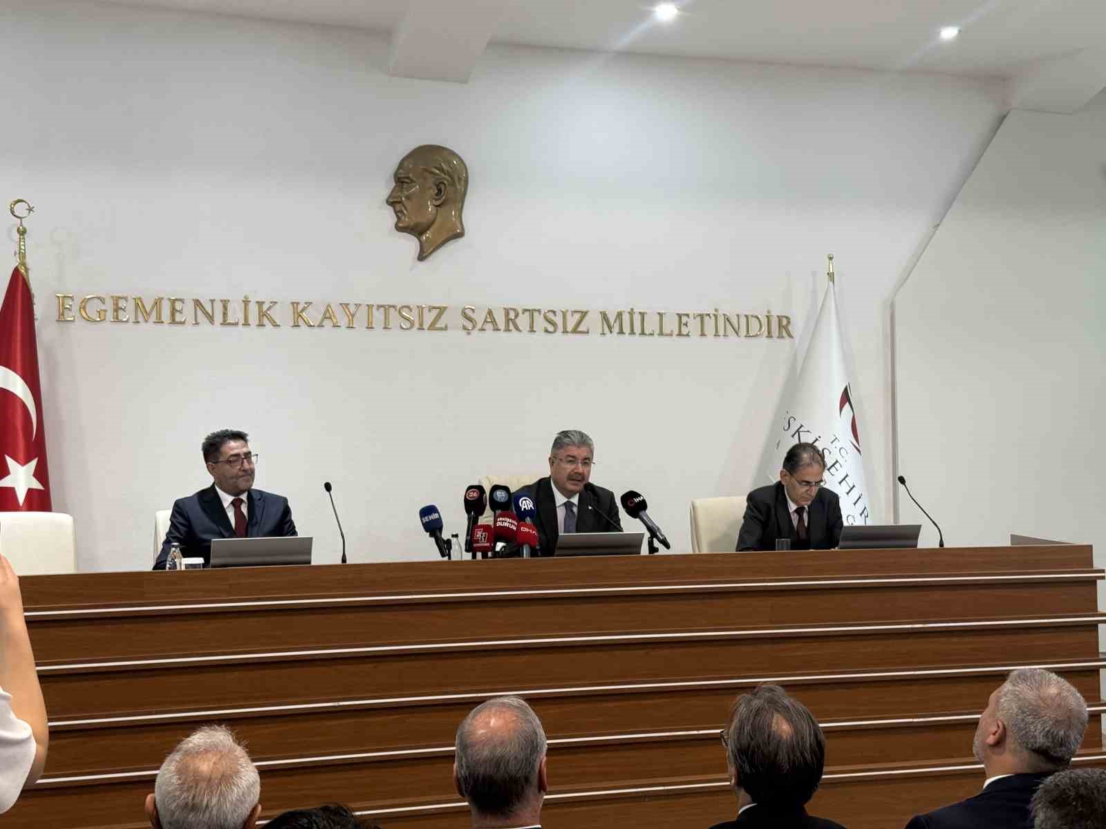 Eskişehir’in 2036 hedefi ortak akılla planlanıyor: "Güçlü irade, güçlü Eskişehir"