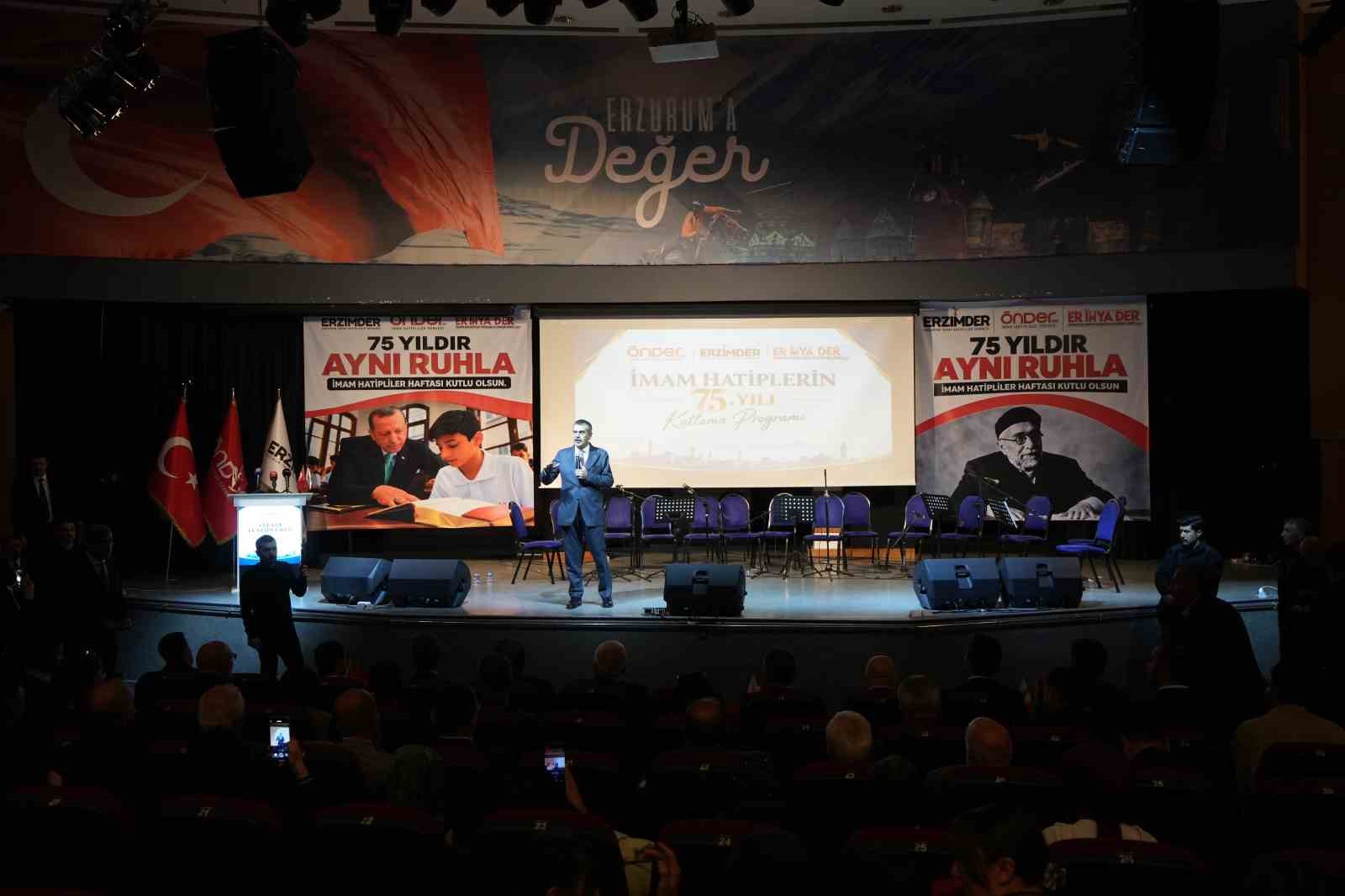 Bakan Tekin: "İmam hatip okullarının üçüncü kurucusu Cumhurbaşkanımız Recep Tayyip Erdoğan’dır"
