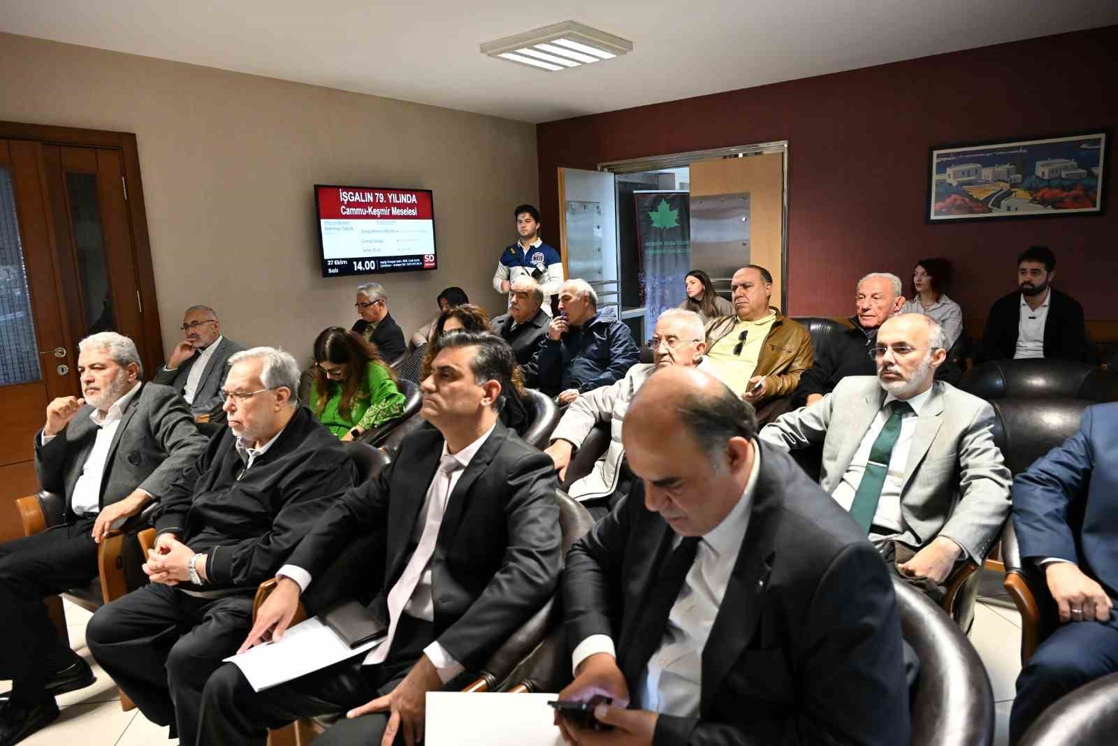 Ankara’da "İşgalin 79. Yılında Cammu-Keşmir Meselesi" paneli