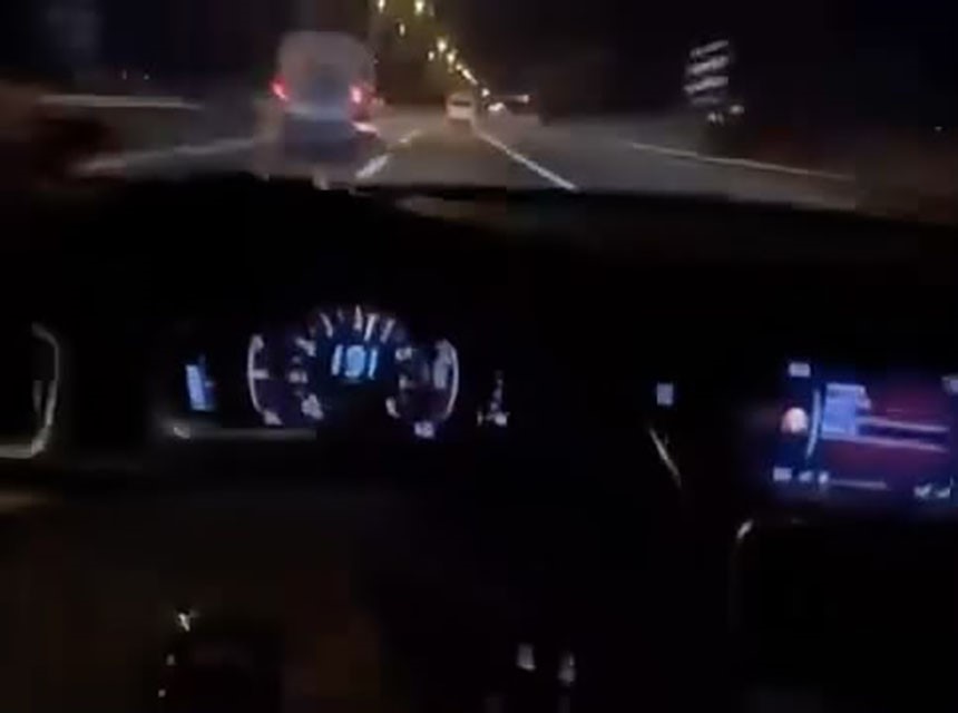 Kuzey Marmara Otoyolu’nda 232 kilometre hızla makas atan sürücüye 145 bin lira ceza